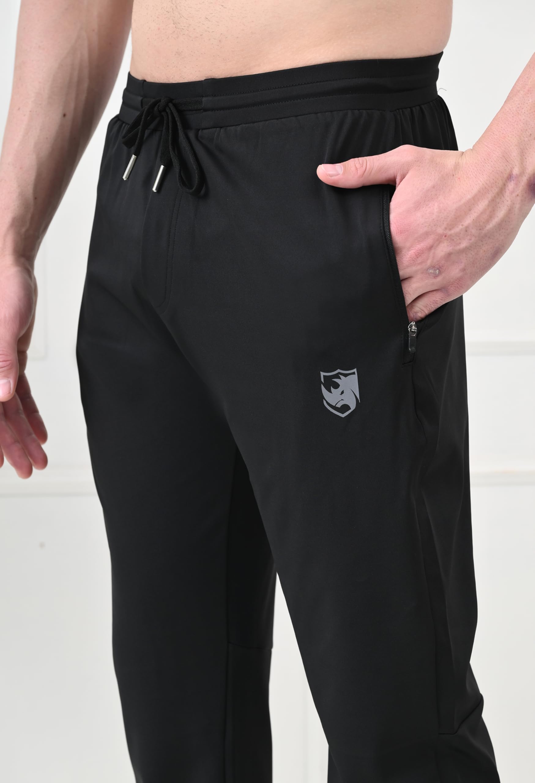 RynoGear Men's Track Pants - Black - Image 4