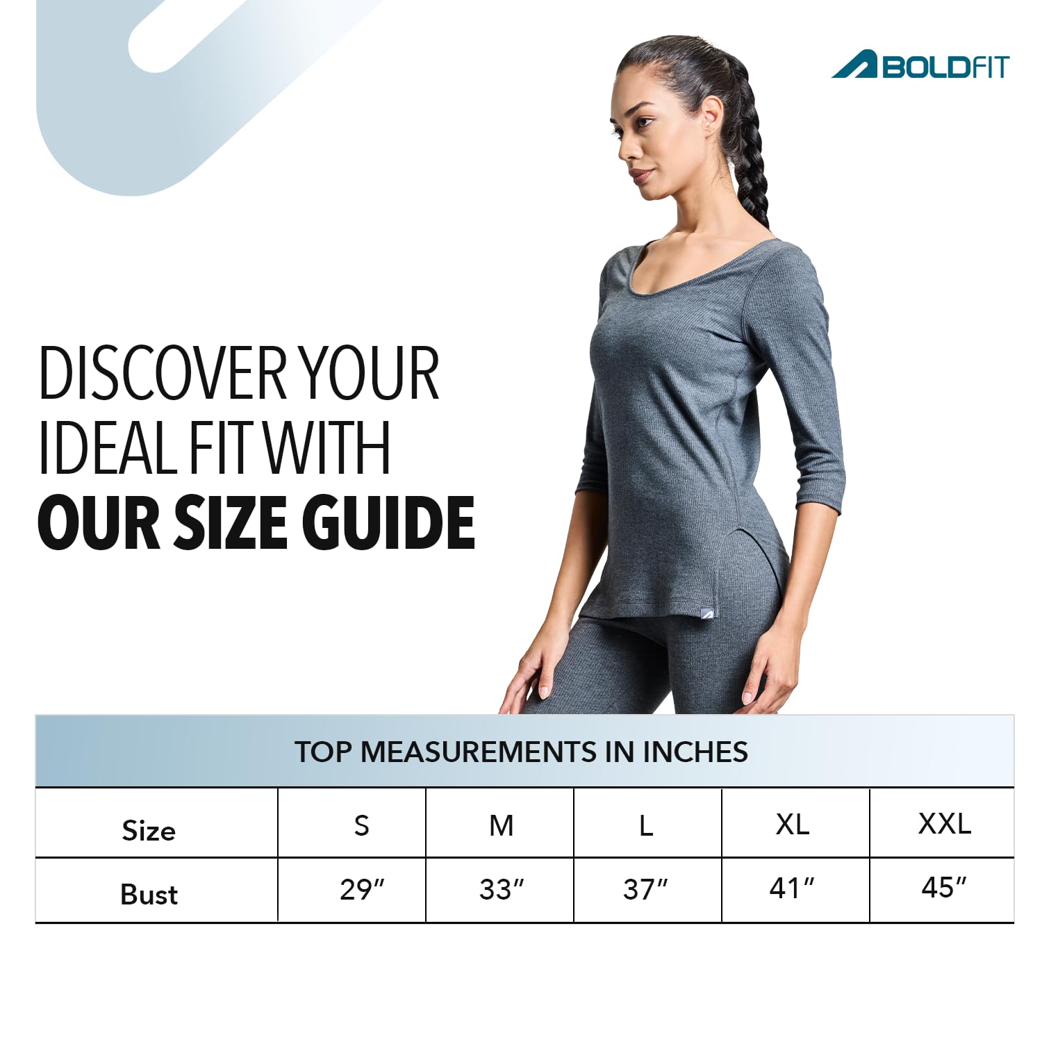 Boldfit Thermal Wear Set for Women - Cotton-Viscose - Image 5