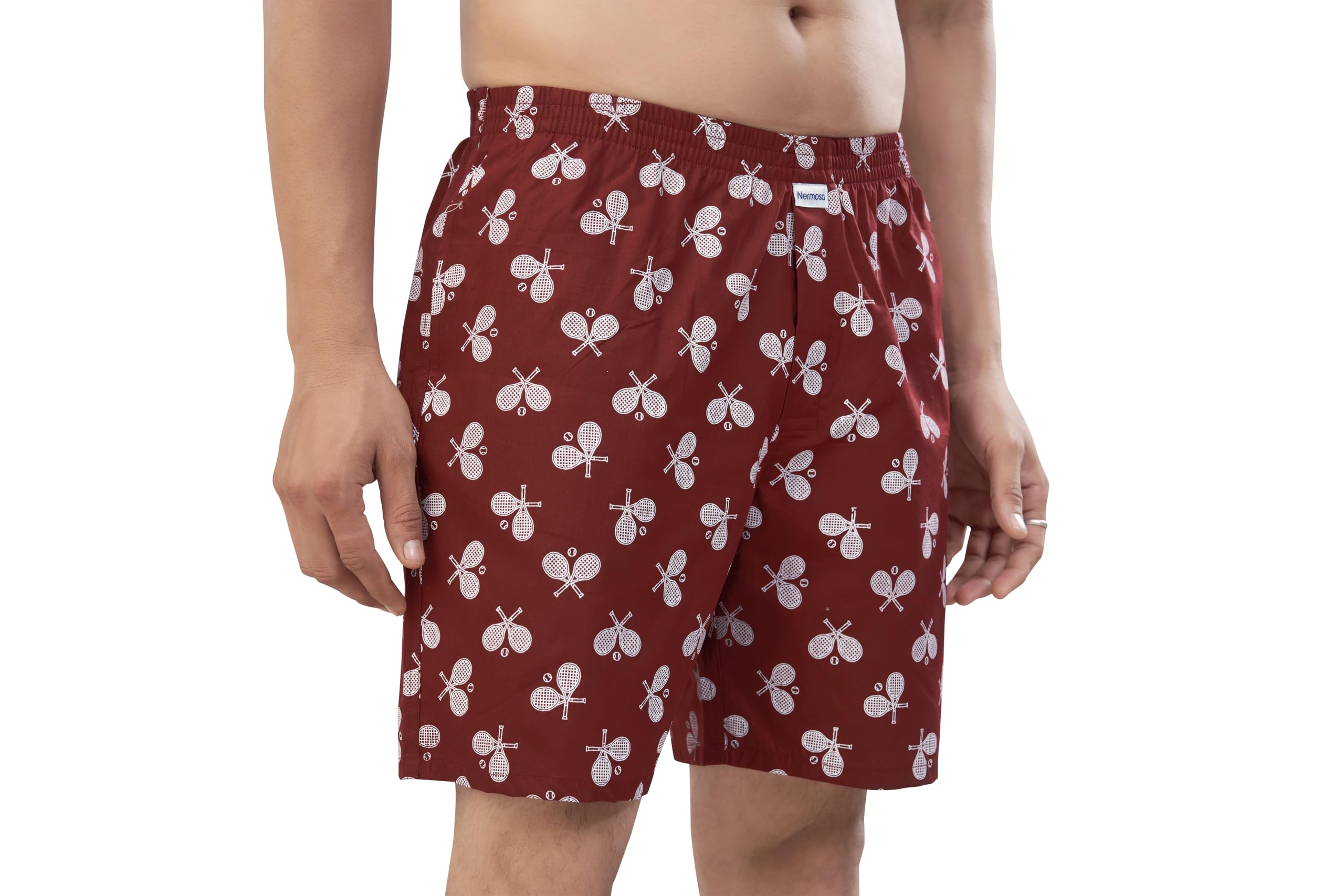 Nermosa Men Cotton Boxer Shorts - Image 2