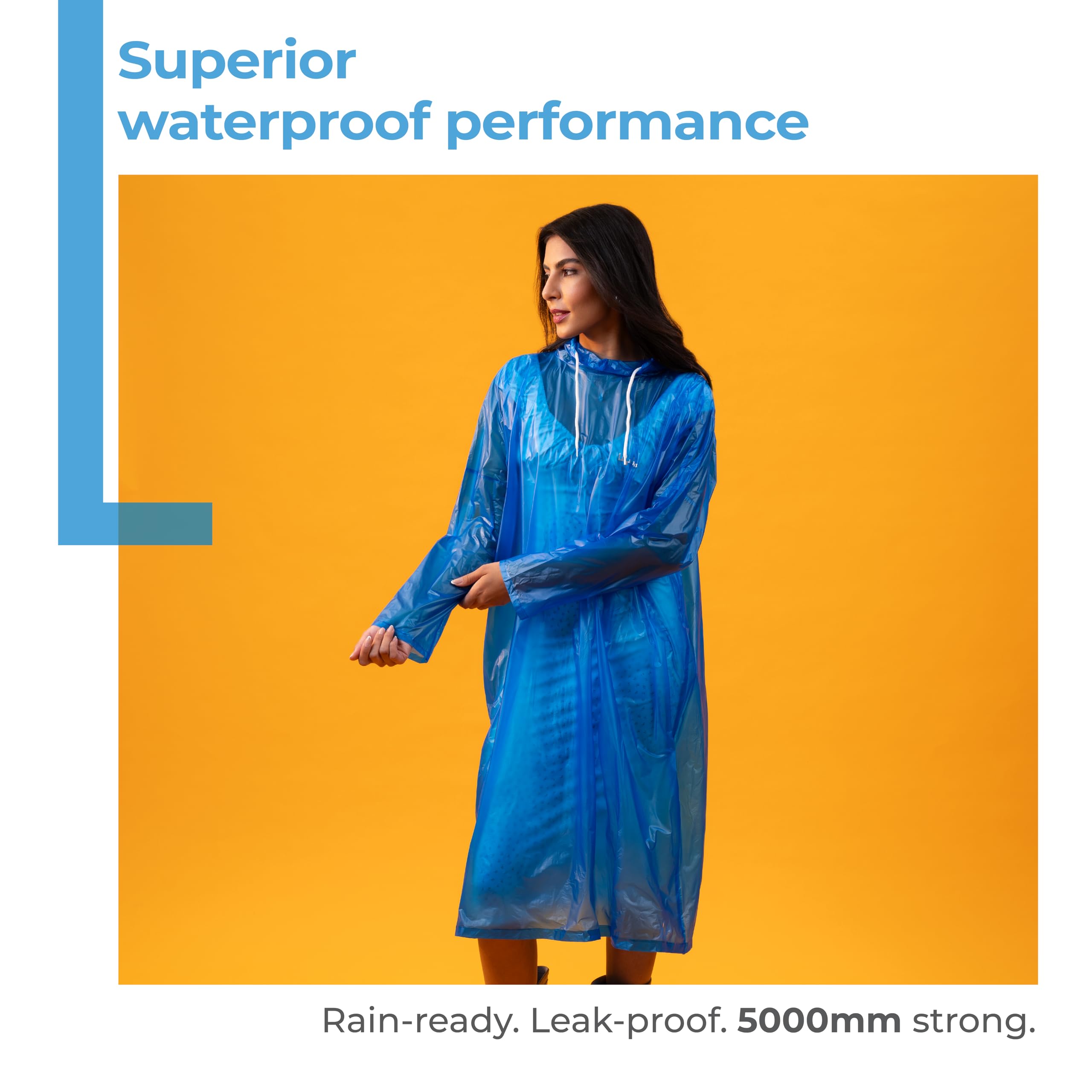 Lifelong Waterproof Unisex Raincoat - Image 3