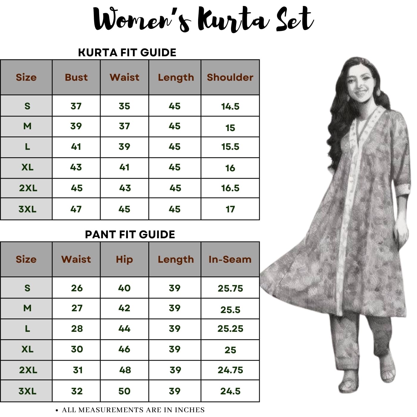 Leriya Fashion Women Rayon Kurta Set - White - Image 5