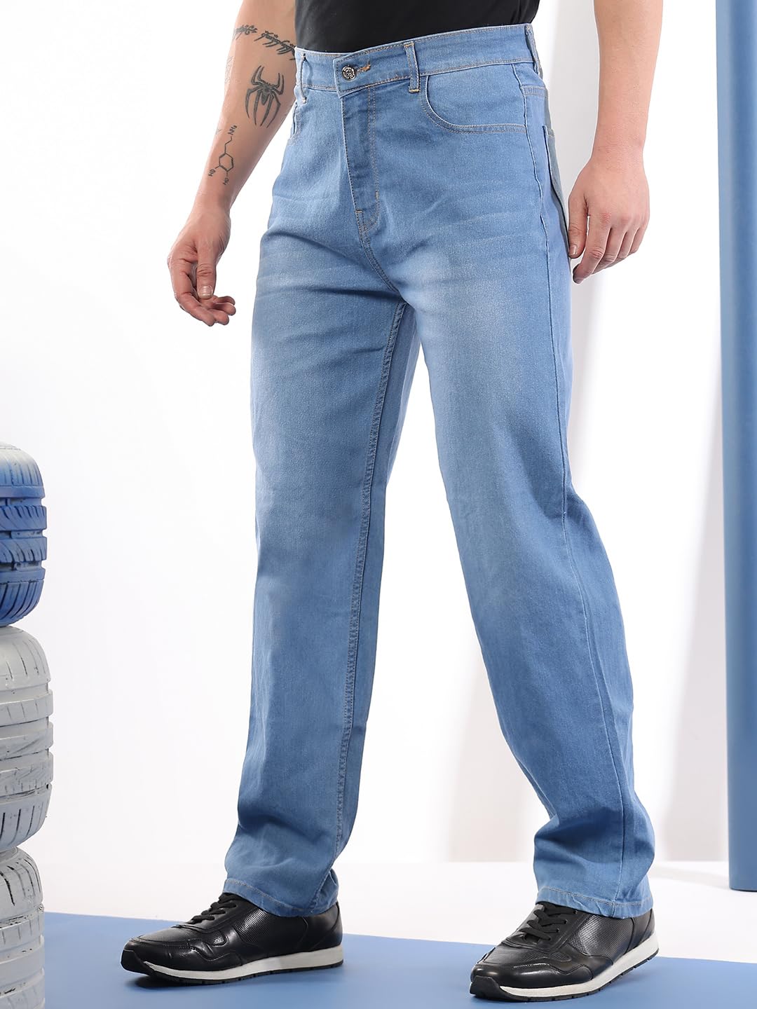 KOTTY Womens Denim Jeans - Gulf Blue - Image 5