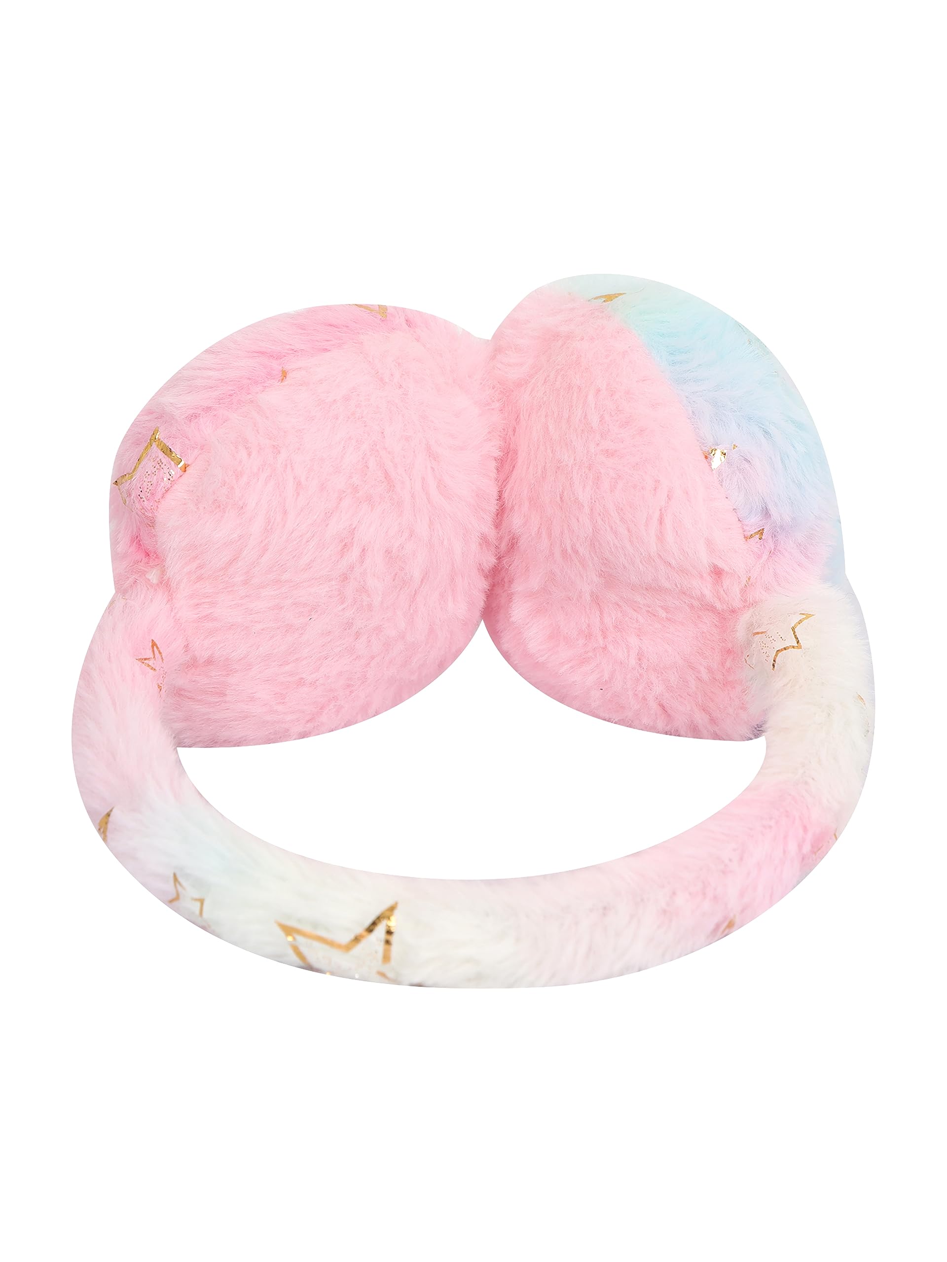 FabSeasons Winter Ear Muffs for Girls Women Kids - Dual Color - Image 3