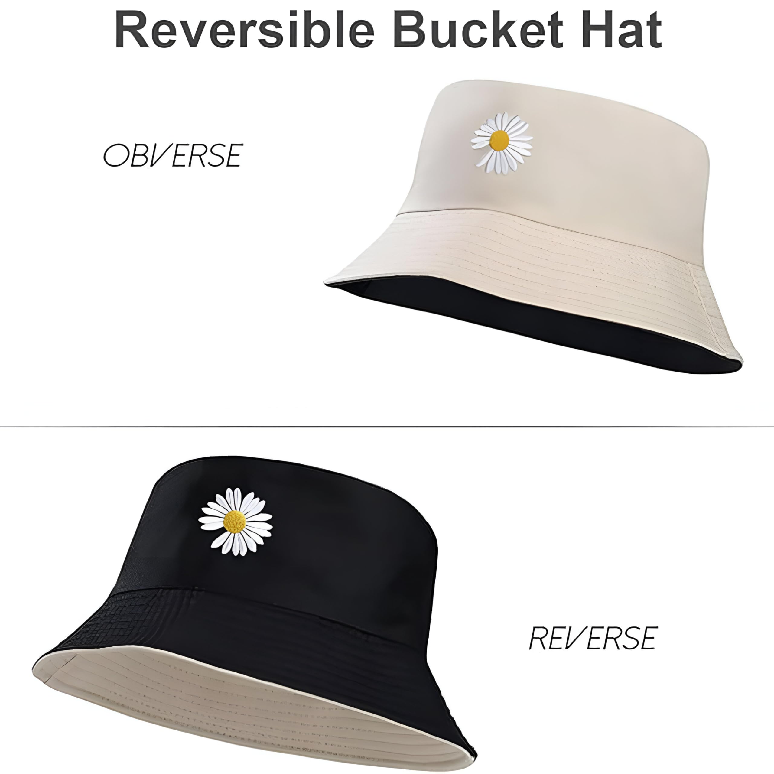 Panchhi Women Bucket Cap - Two Tone Cotton - Image 3