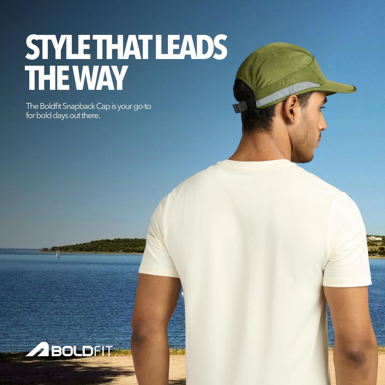 Boldfit Unisex Outlander - Army Green Adjustable - Image 3