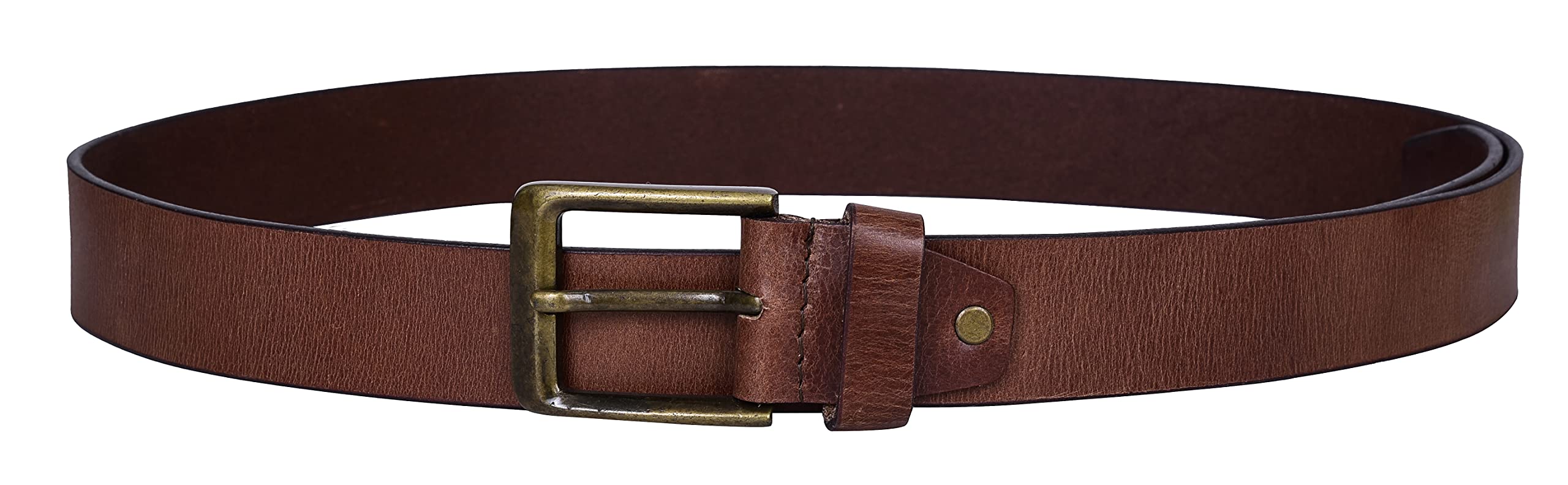 URBAN FOREST Leather Belt for Men - Tan - Image 5