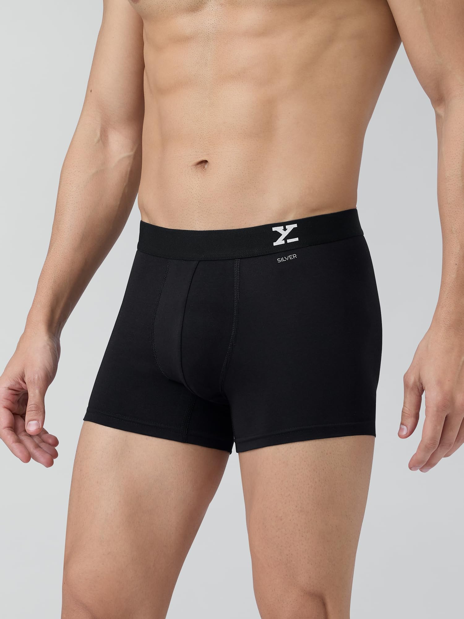 XYXX Men Micro Modal Trunk - Black+Tango Red - Image 3