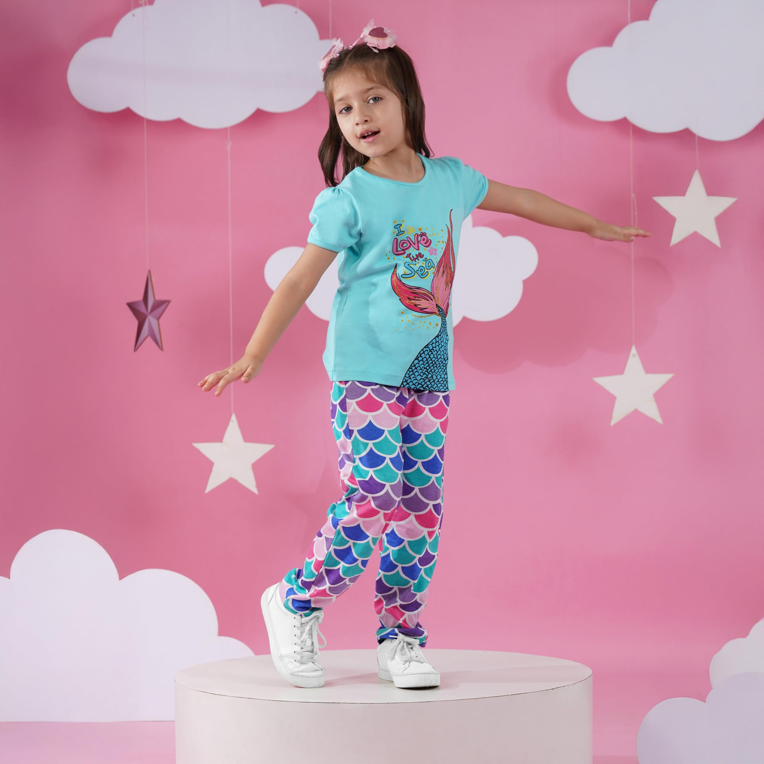 TotzTouch Cotton Girls Night Wear T Shirt - Image 4