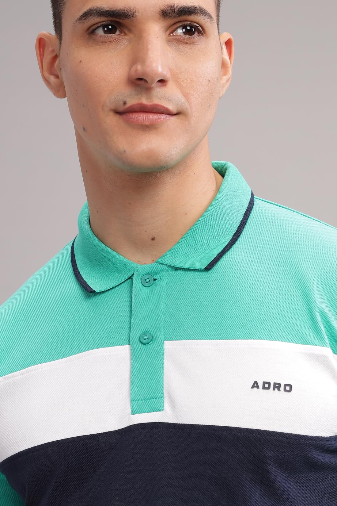 ADRO Men's Polo T-Shirt - Multi Color - Image 3