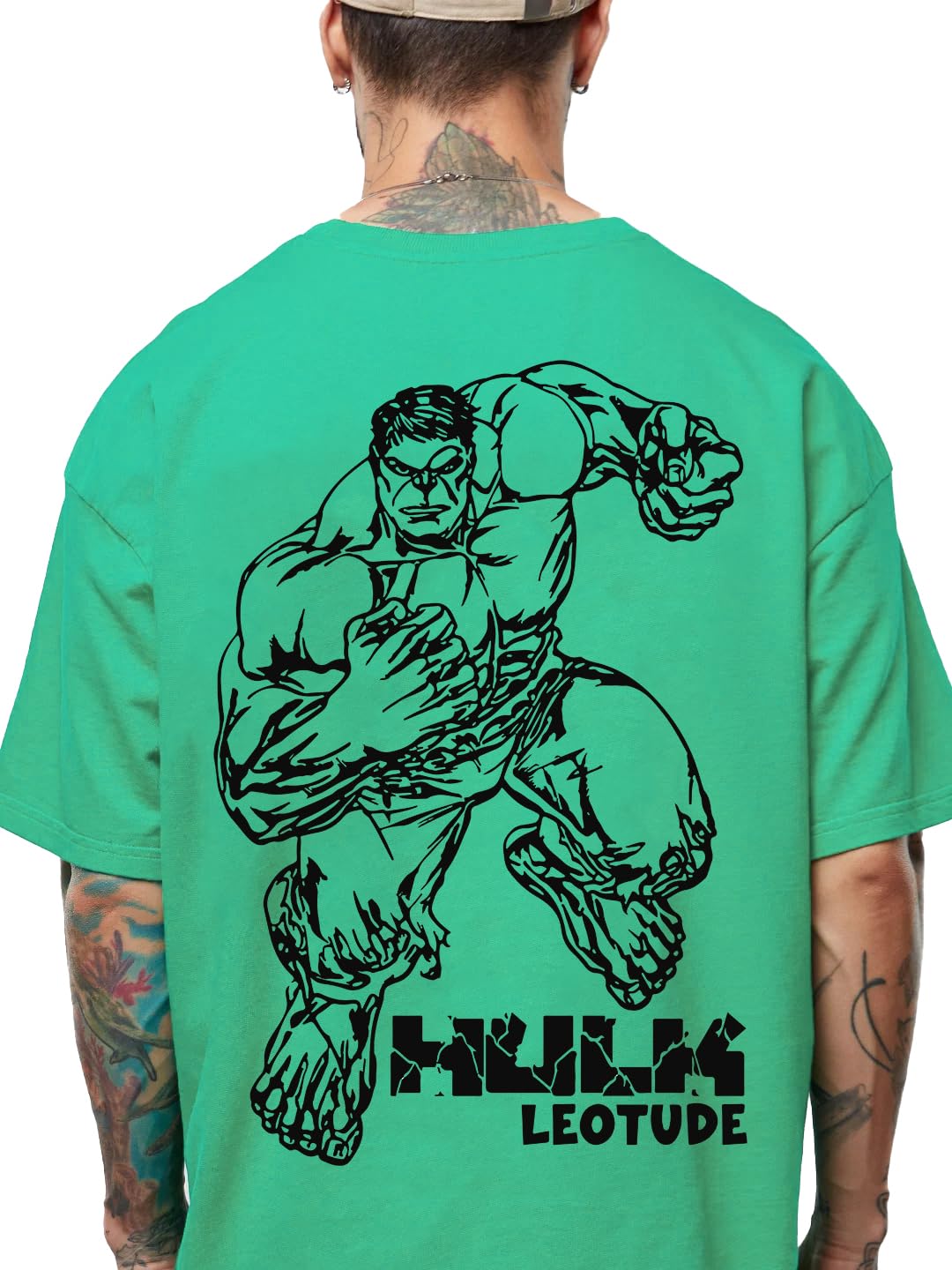 Printed T-Shirt for Men - Multicolor - Image 4