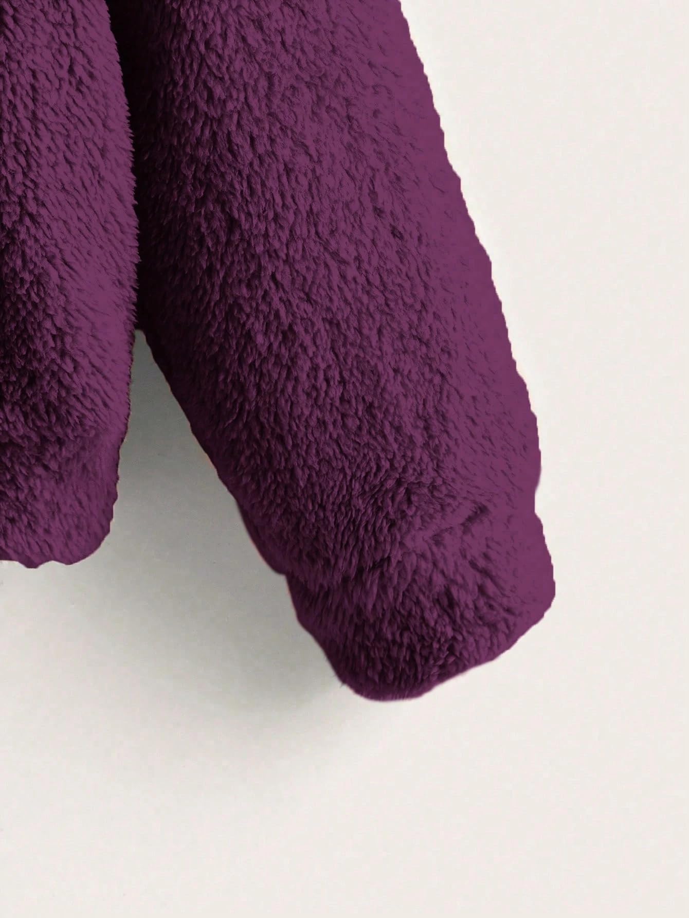 TAGAS Women's Sherpa Fleece Hoodie Jacket - Image 4