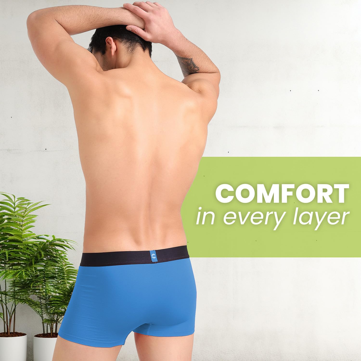 Freecultr Men's Organic Cotton Trunk - Image 3