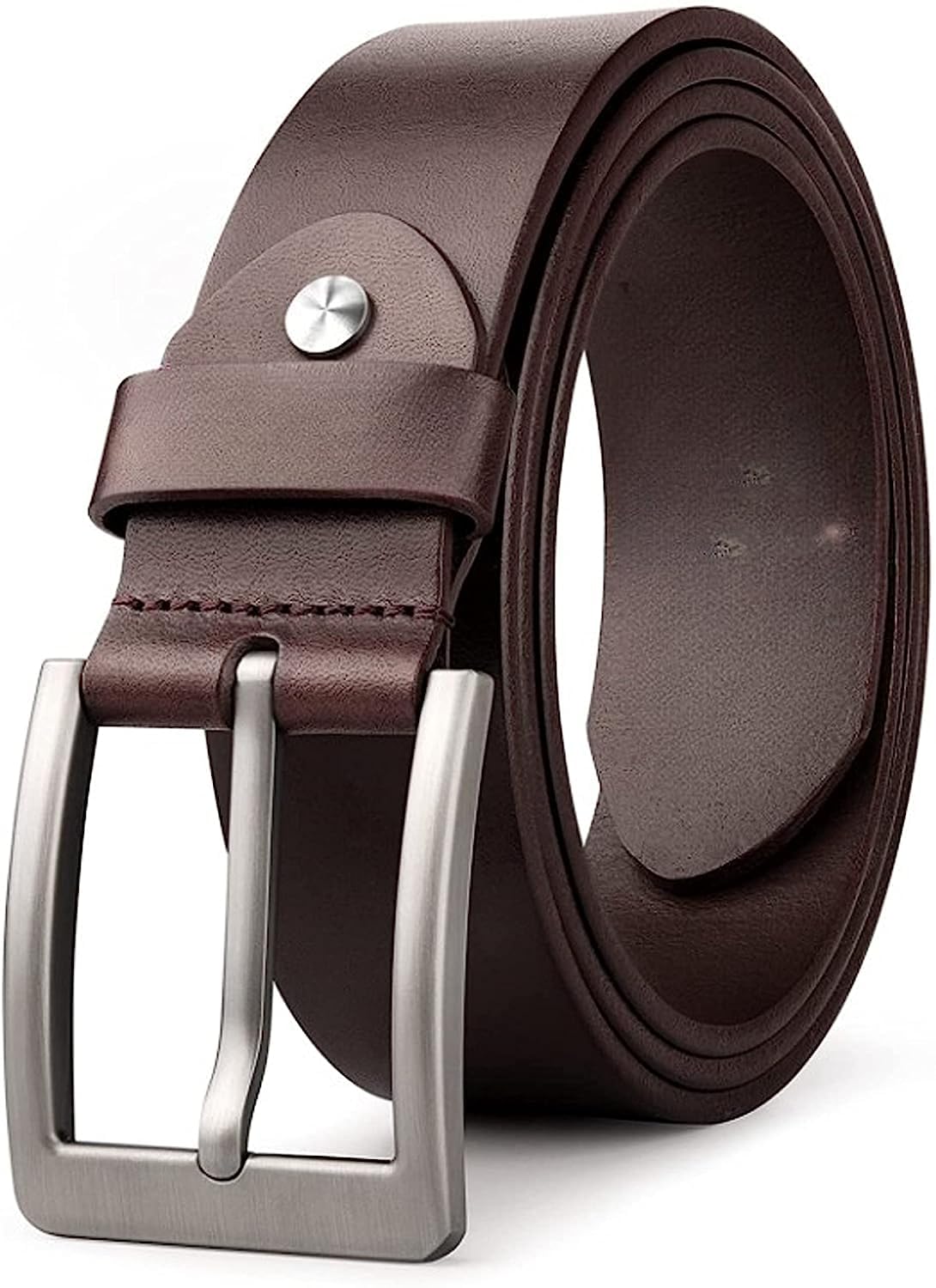 CREATURE Leather Belts for Men - Brown