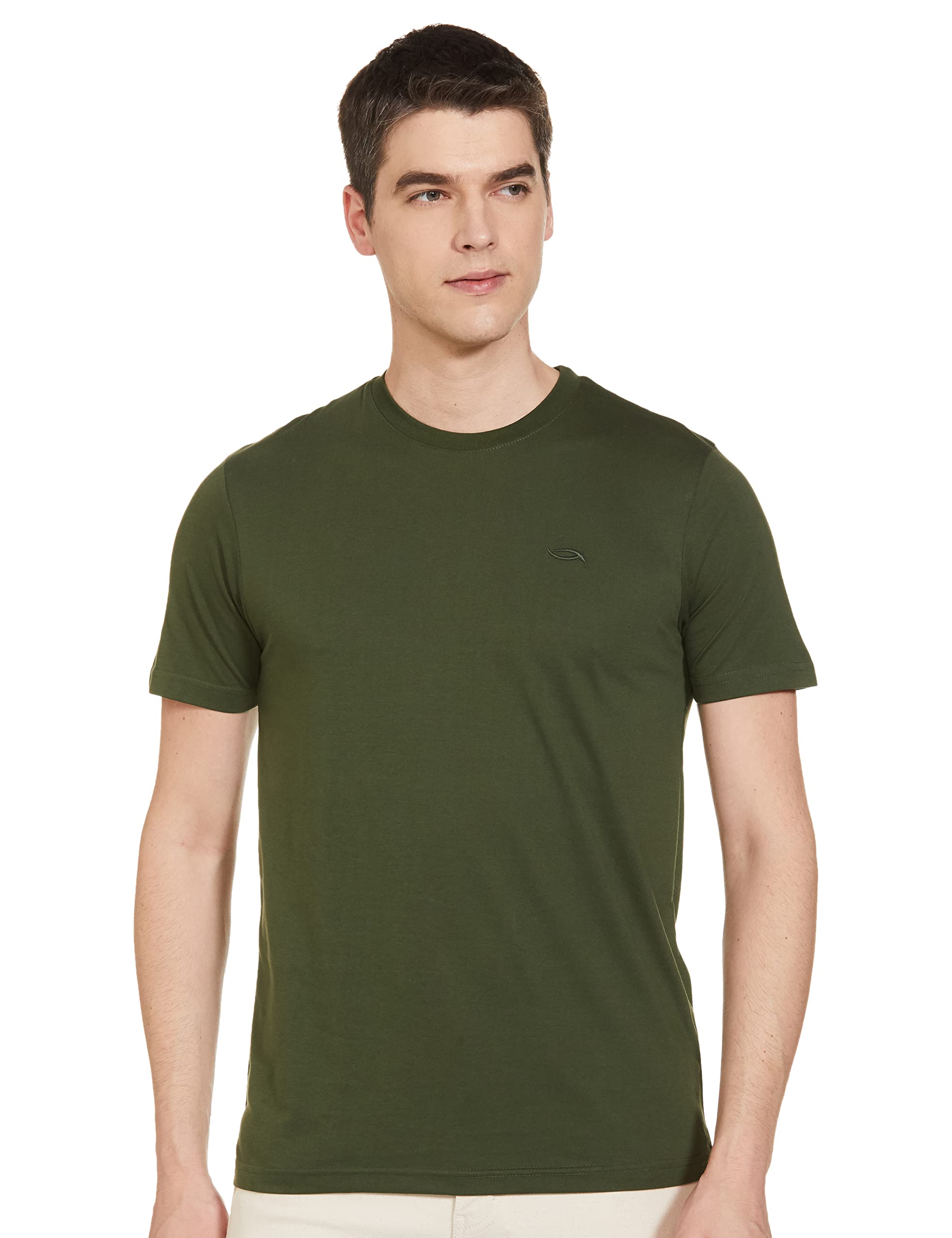 Max Men Olive Green Lounge T-Shirt