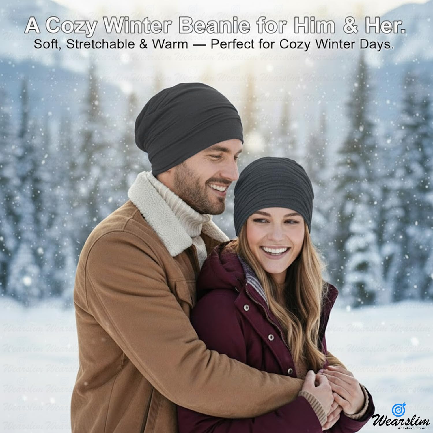 Wearslim Thermal Ruched Beanie for Men & Women - Image 5