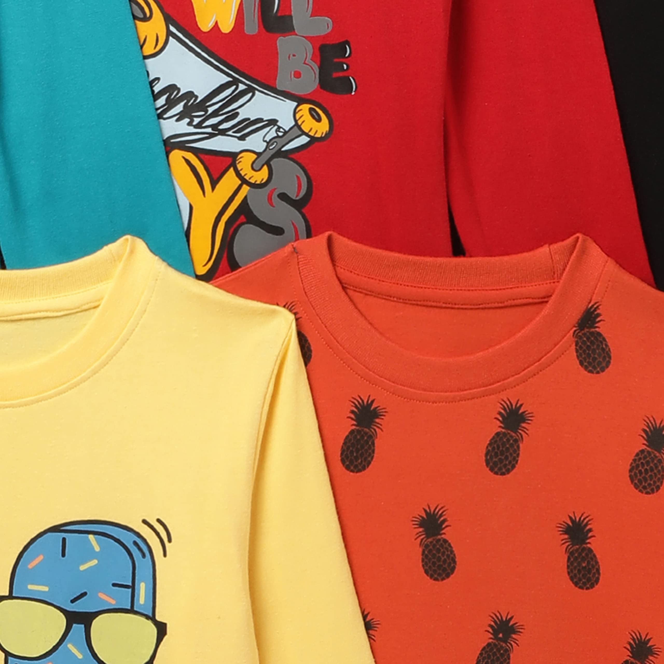 GarbGlide Boy's Cotton Full Sleeve T-Shirt - Image 4