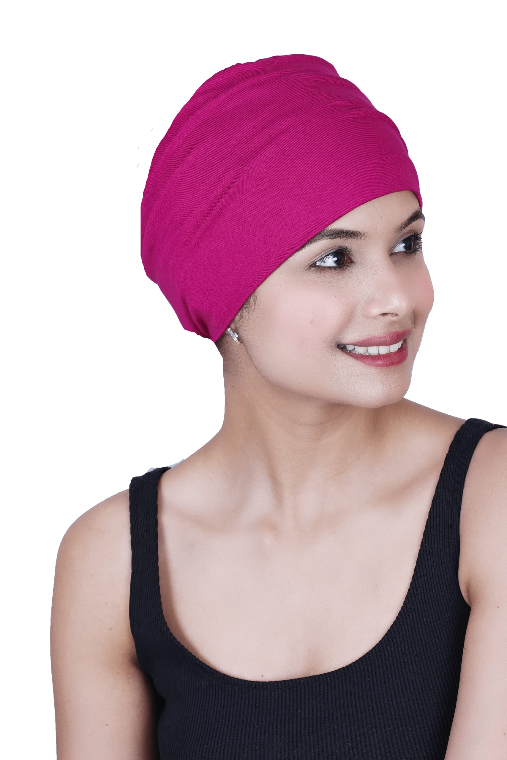 The Fashion Bamboo Viscose Sleep Cap for Women - Image 2