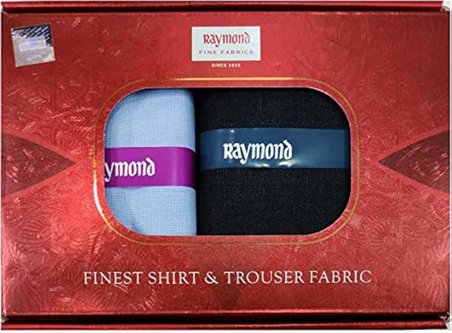 Raymond Men's Blue Solid Combo Fabric Set