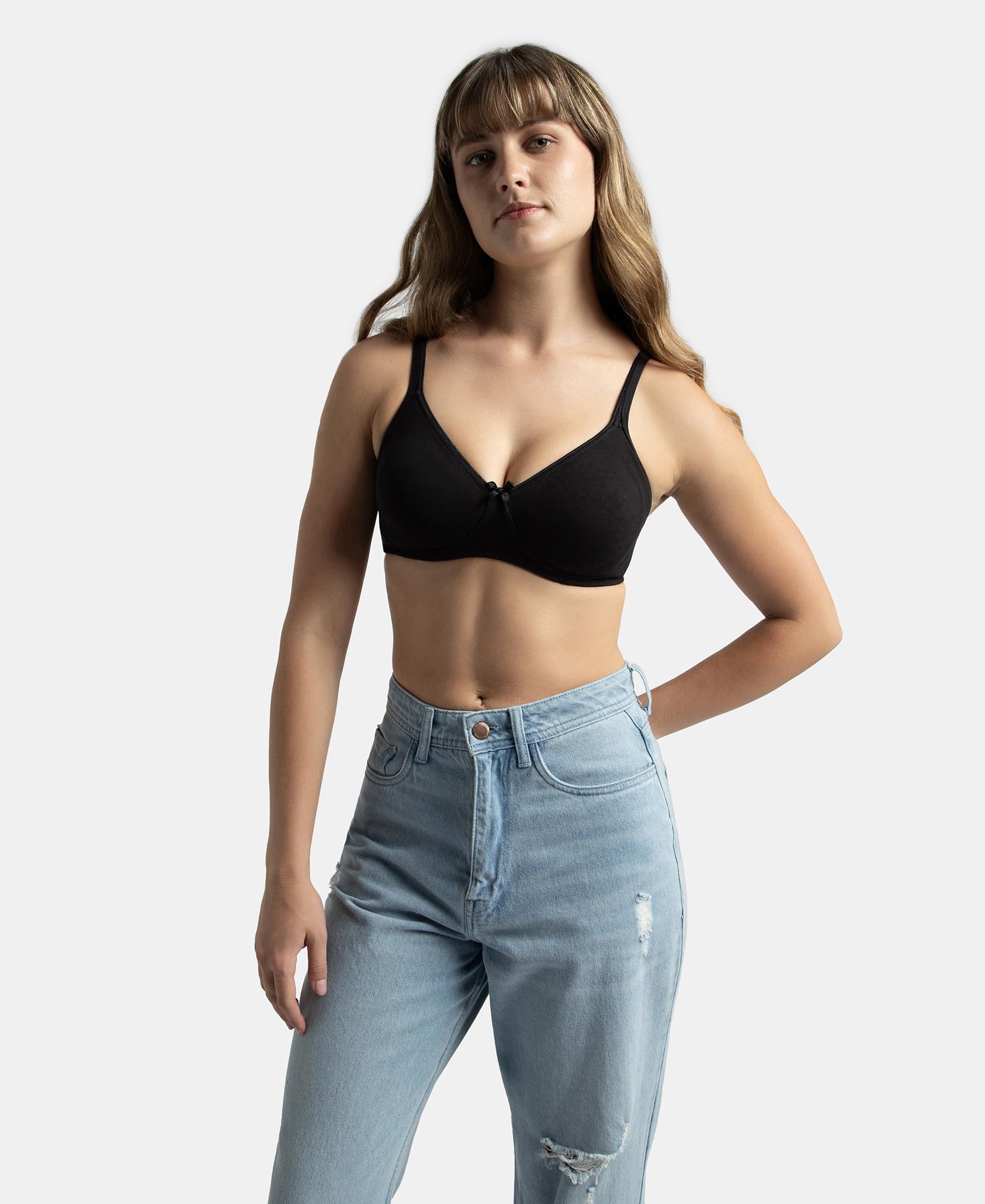 Jockey Women's Wirefree Bra - Black - Image 5