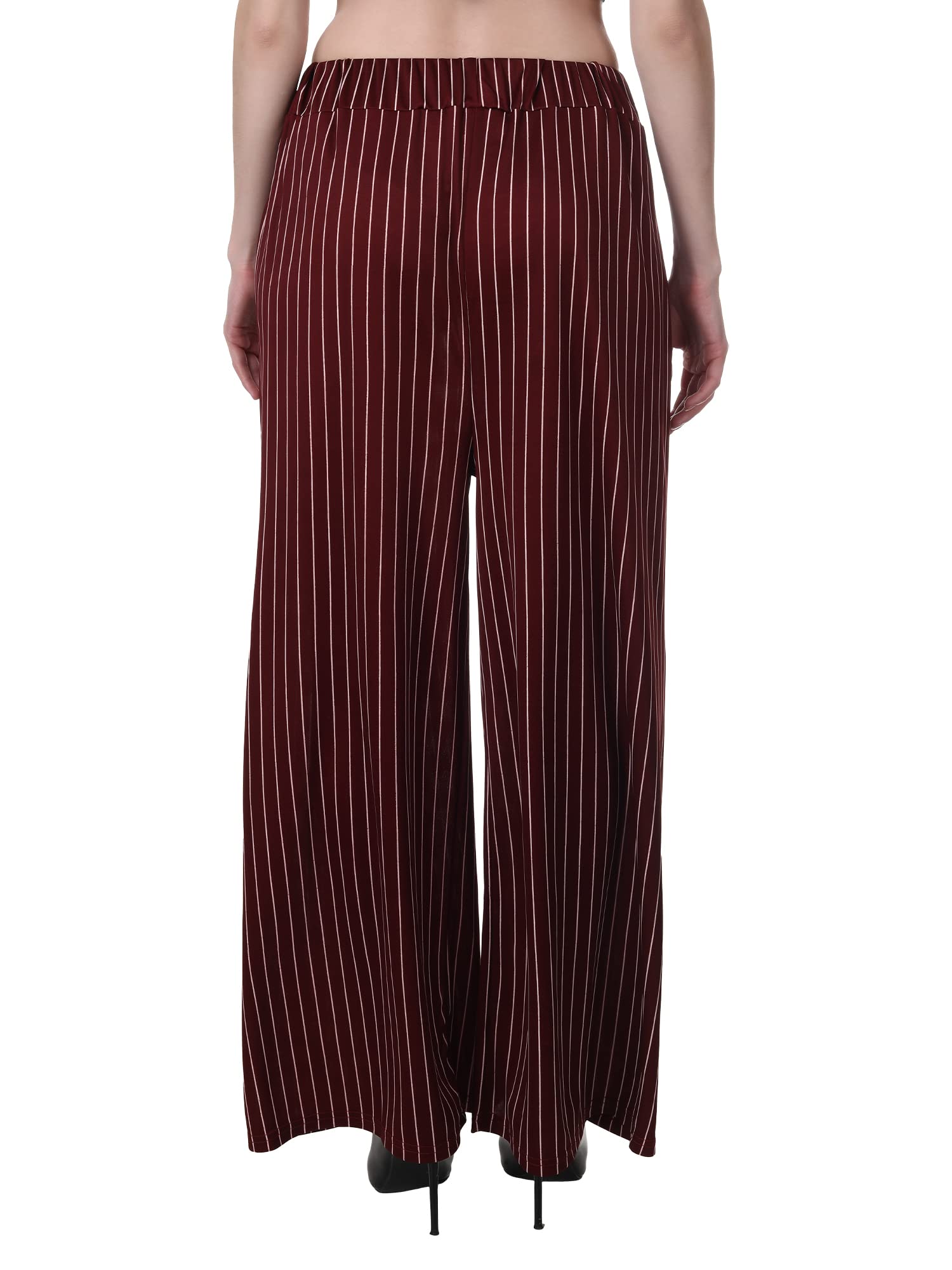 Pixie Striped Palazzo Pant for Women - Image 3