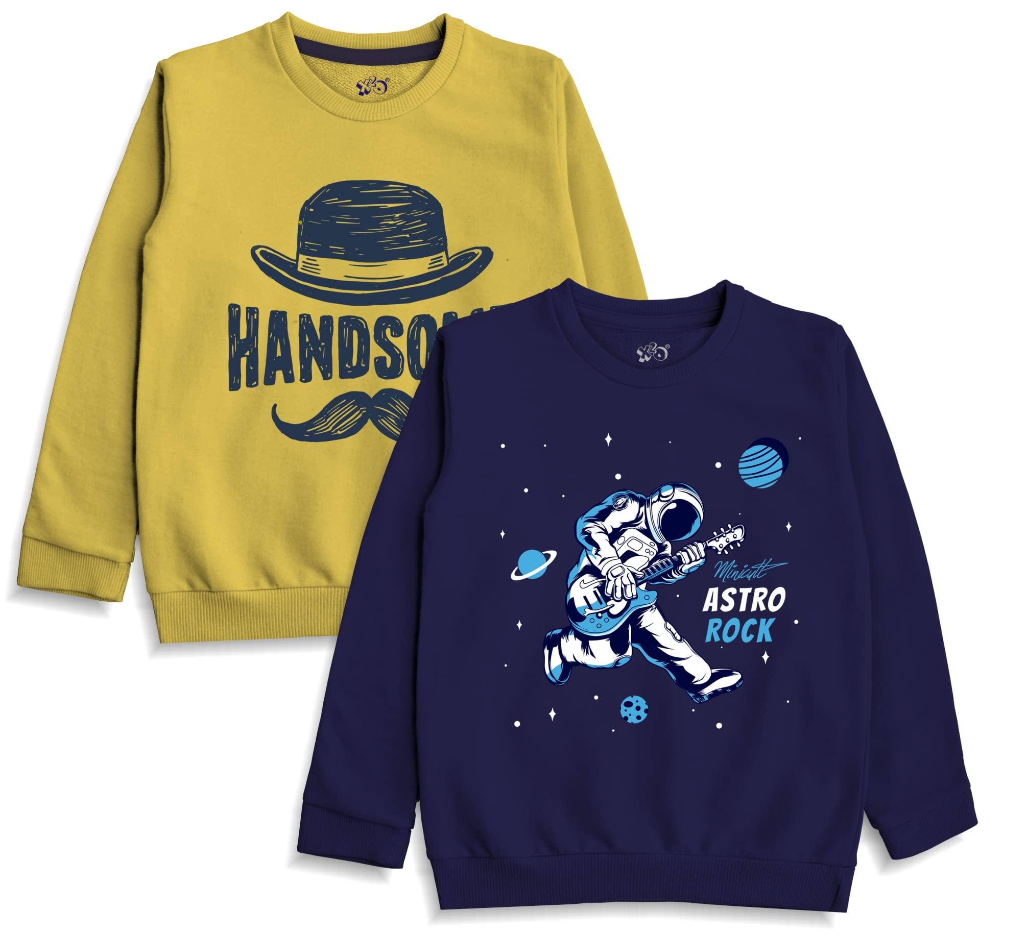 minicult Unisex Child Cotton Printed Sweatshirts