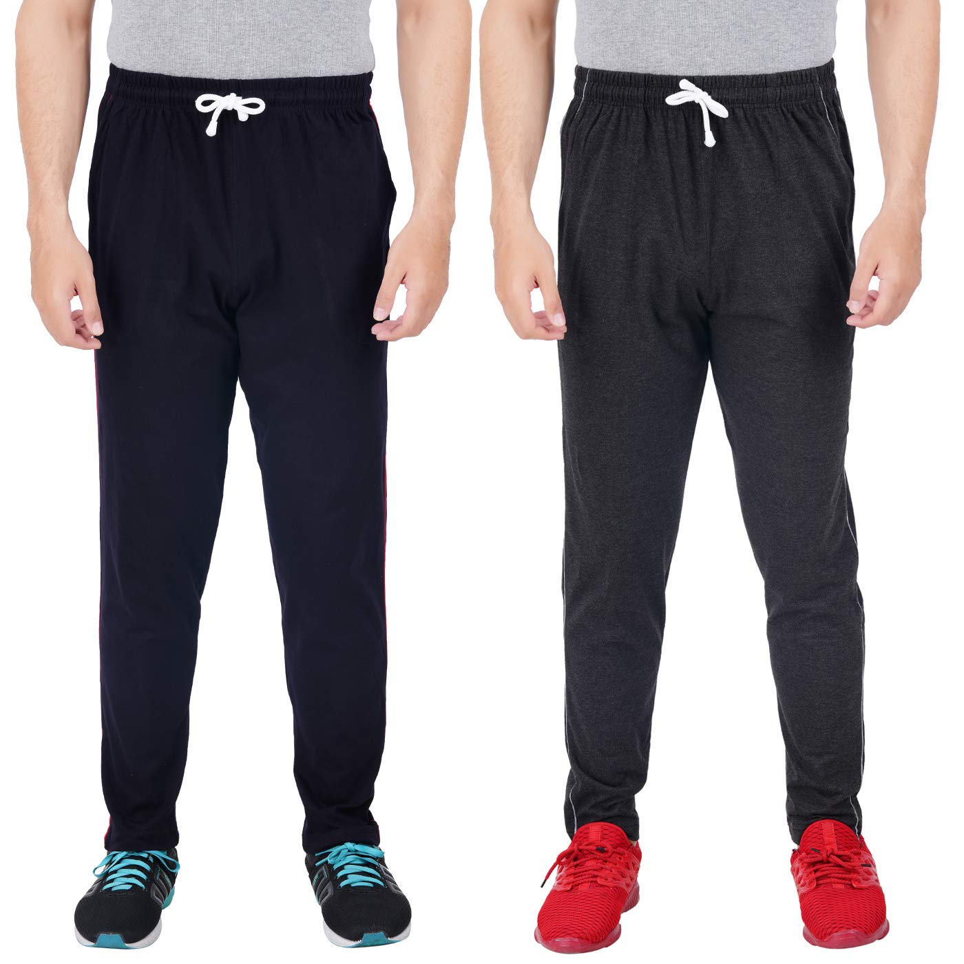 GarbGlide Men's Track Pants - Navy Charcoal