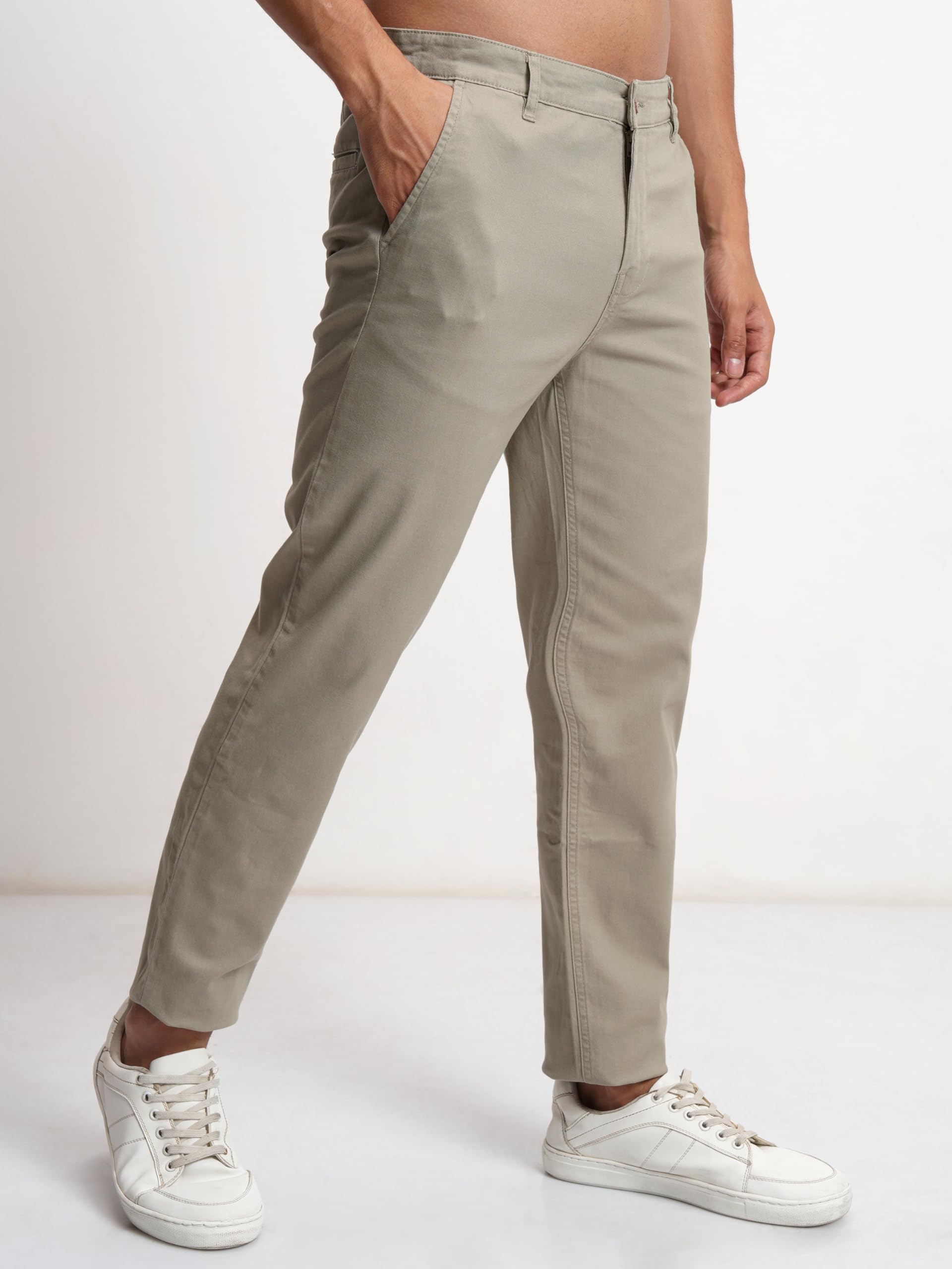 Highlander Men's Brown Chinos - Image 4