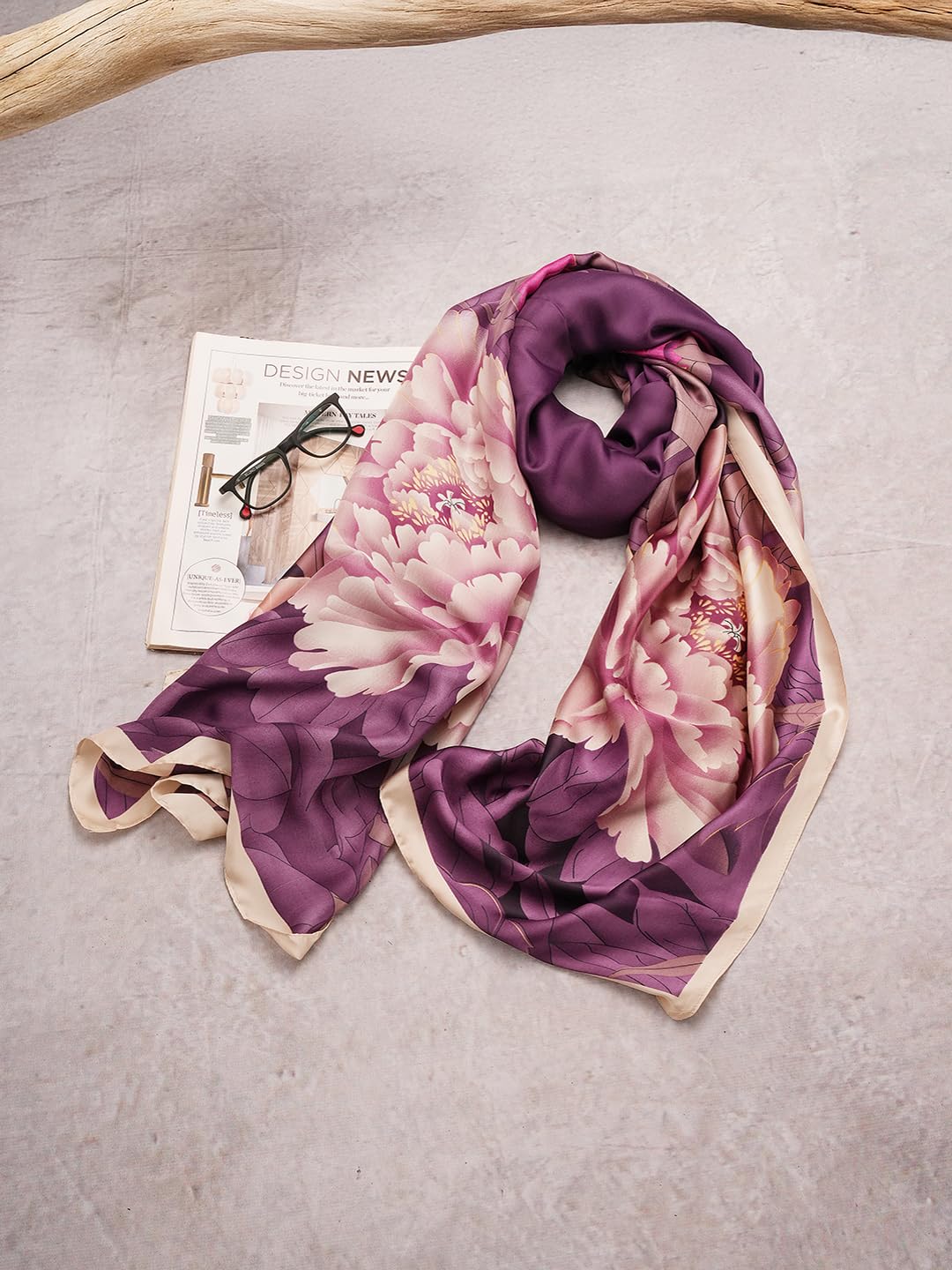 CrossKulture Printed Poly Scarf for Women - Image 3