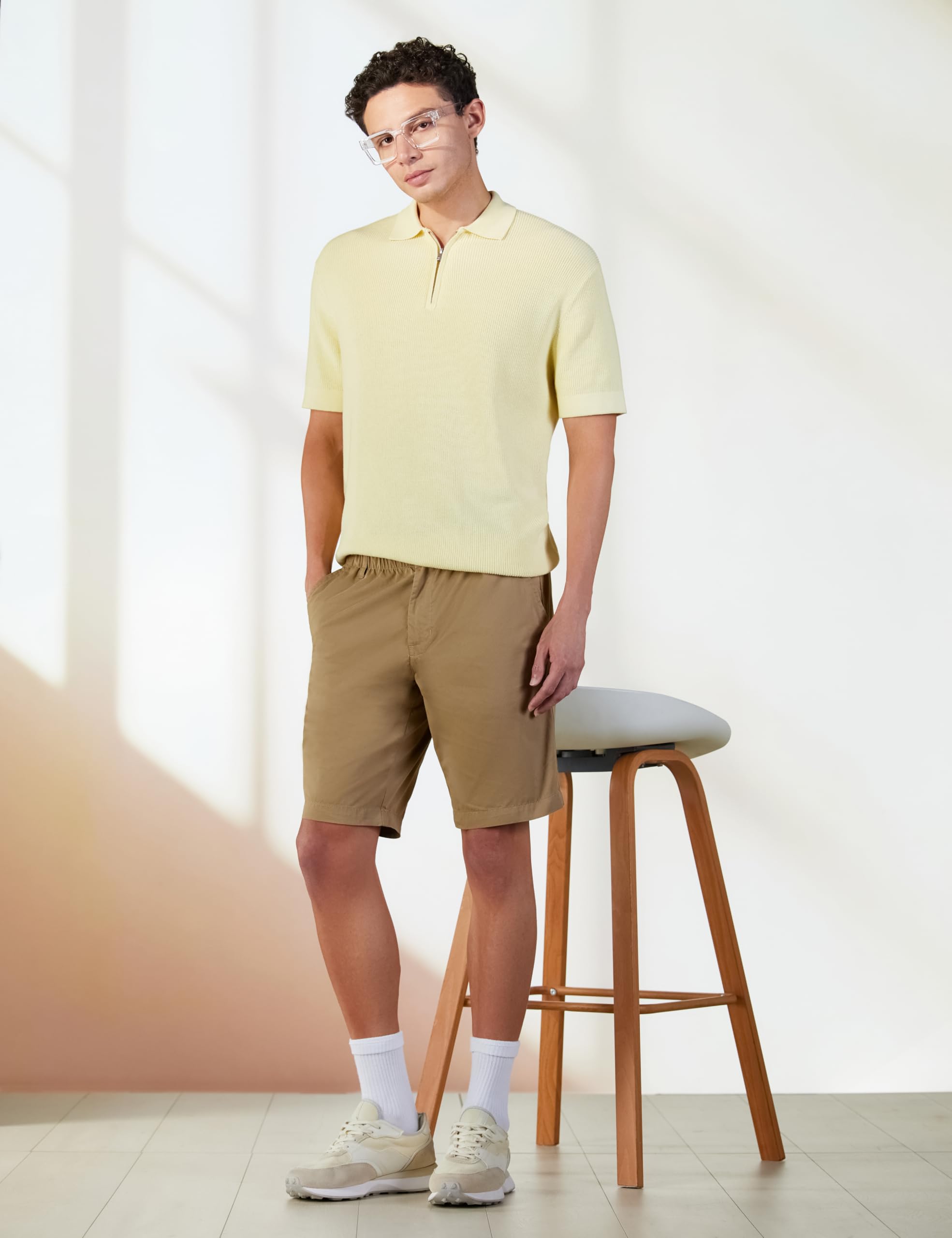 Jockey Men's Cotton Solid Shorts - Image 2