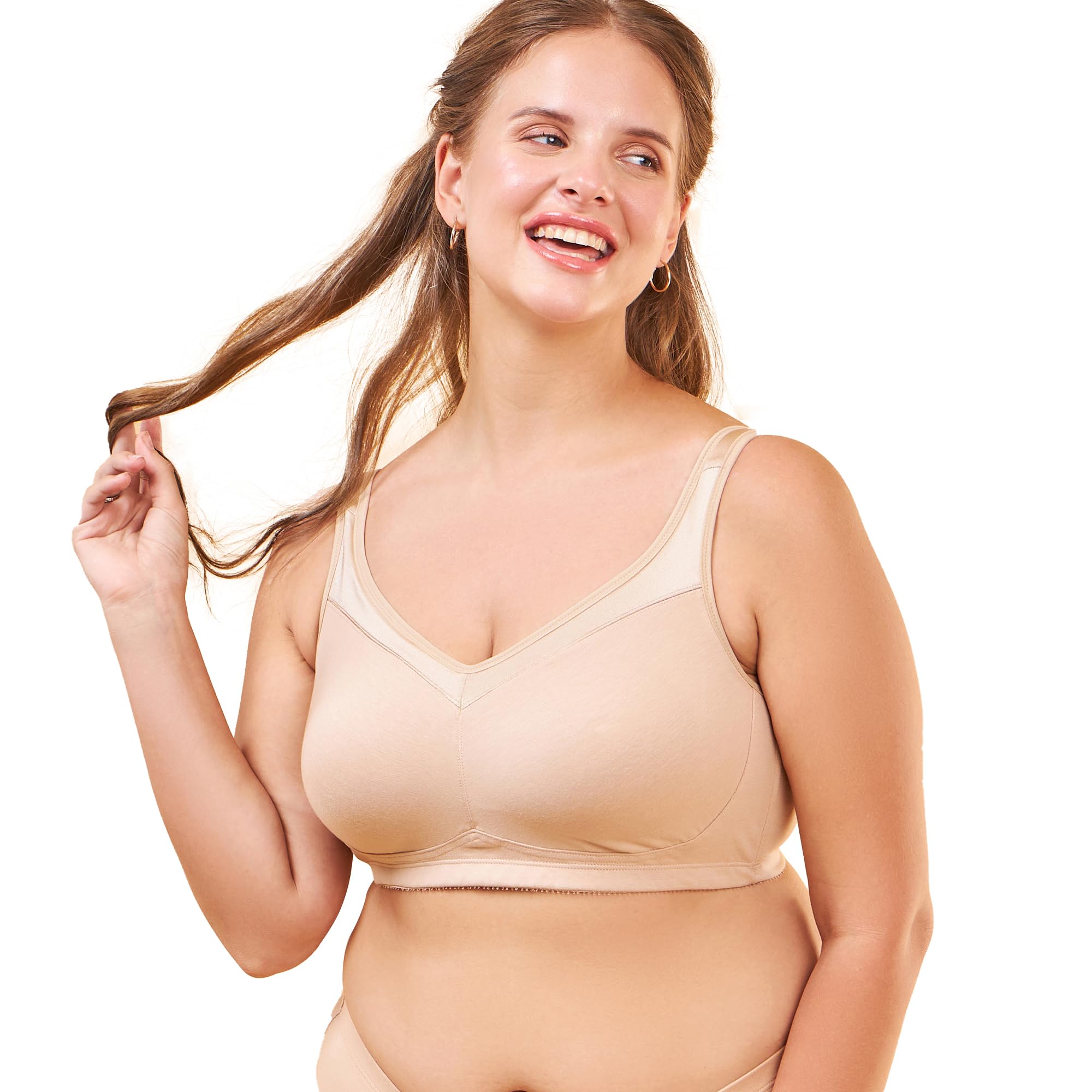 Enamor Paleskin Minimizer Bra for Women