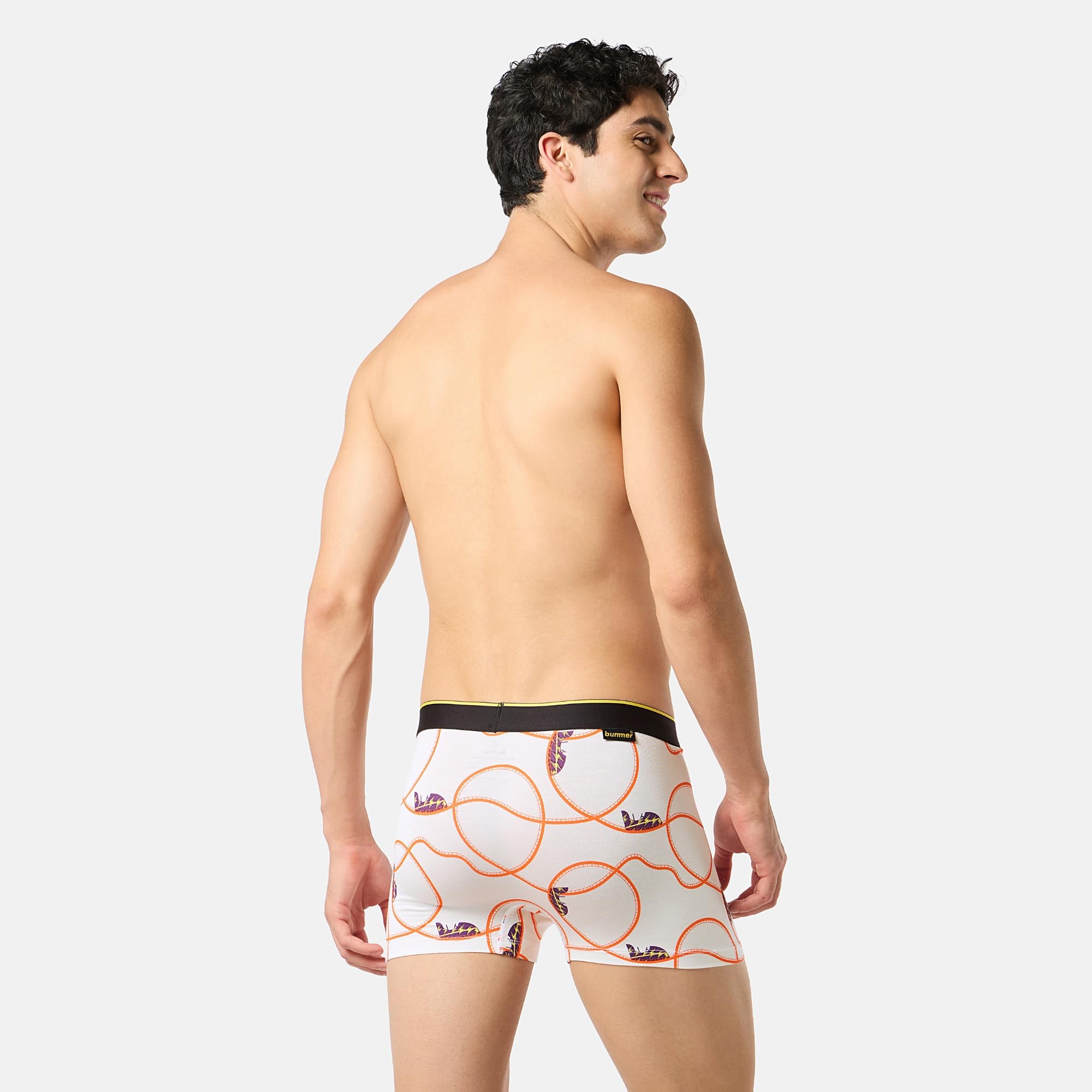 Bummer Men's Printed Micro Modal Trunks - Image 2
