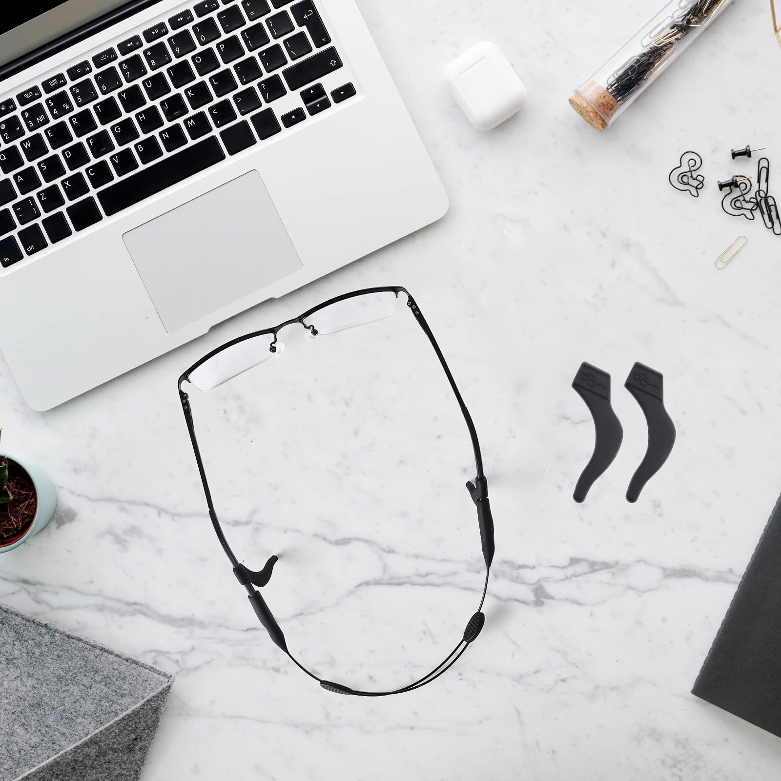 Anzailala Adjustable Anti-Slip Eyeglass Strap for Men & Women - Image 4