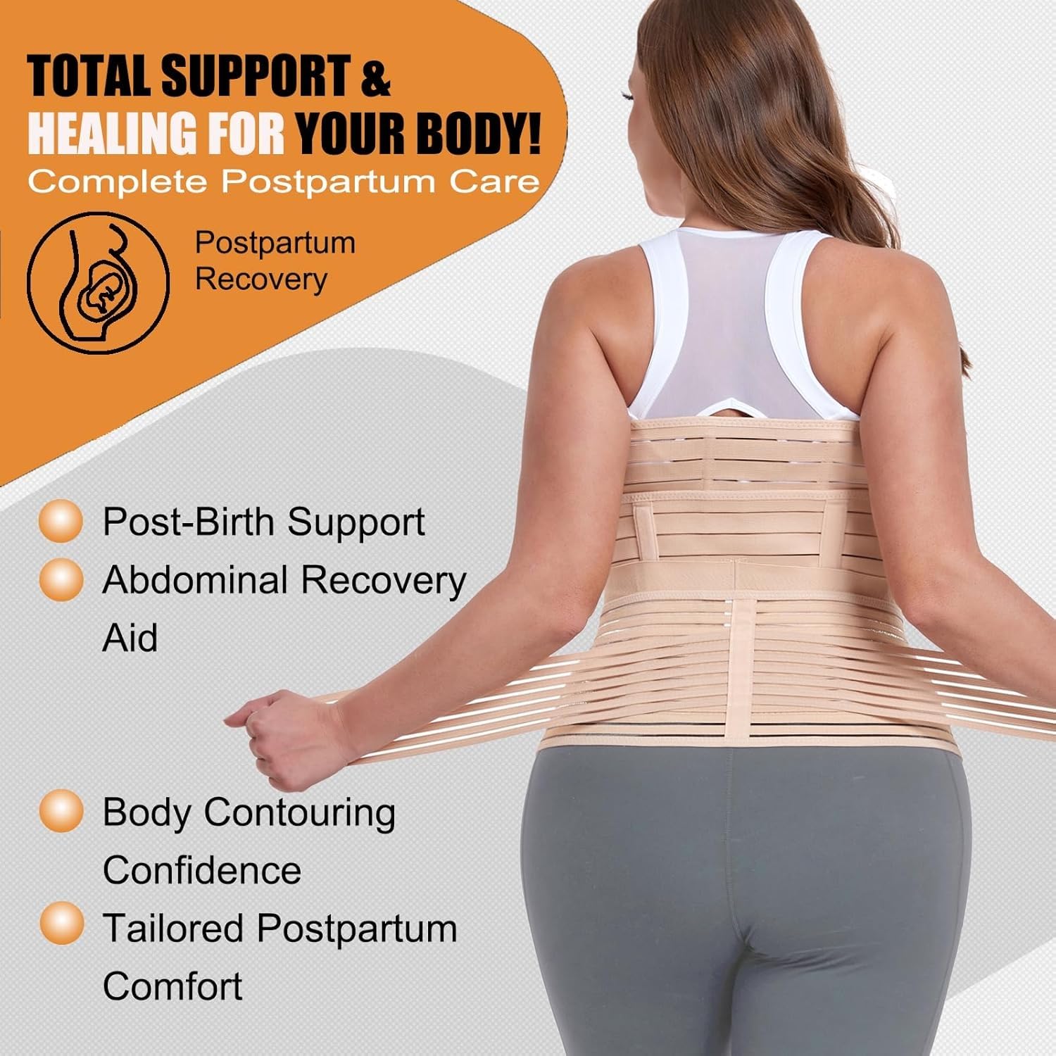 Mommora Postpartum Belt - 3 in 1 - Image 4