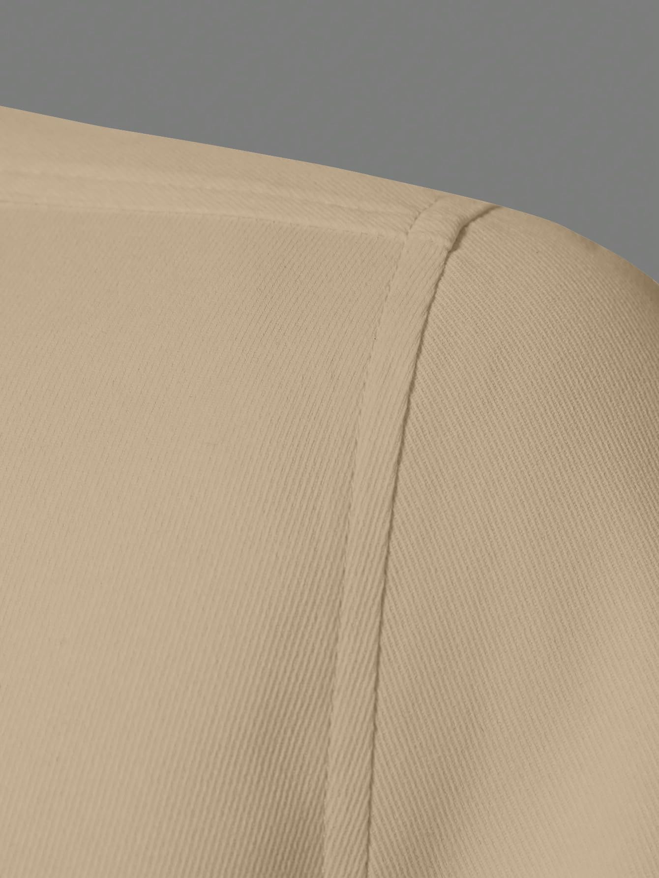 AVANOVA Men's Beige Button Down Shirt - Image 5