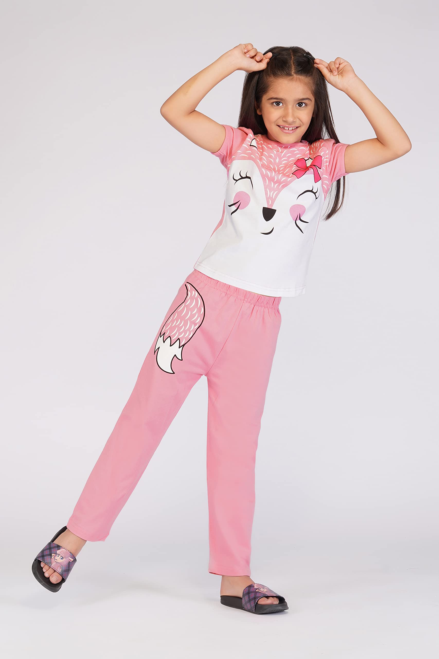 TotzTouch Cotton Girls Night Wear T Shirt - Image 3