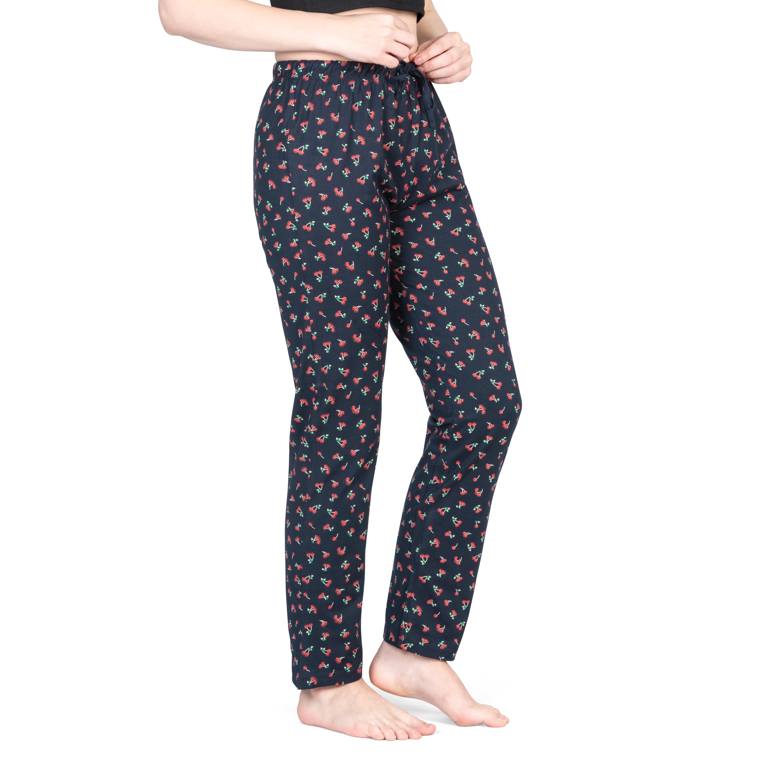 Comfy Real Basics Women's Multicolor Printed Cotton Pyjamas - Image 3