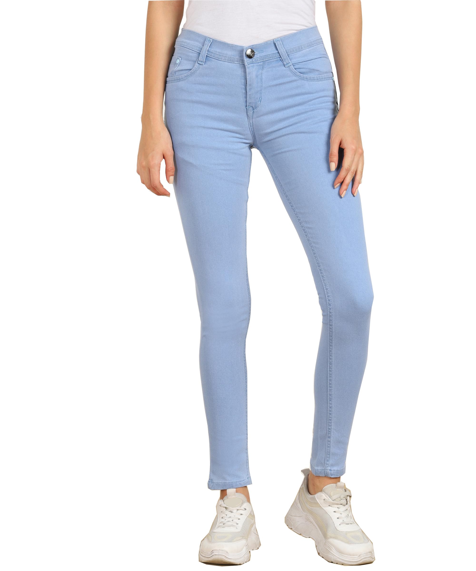 Nifty Women's Denim Jeans - Sky Blue