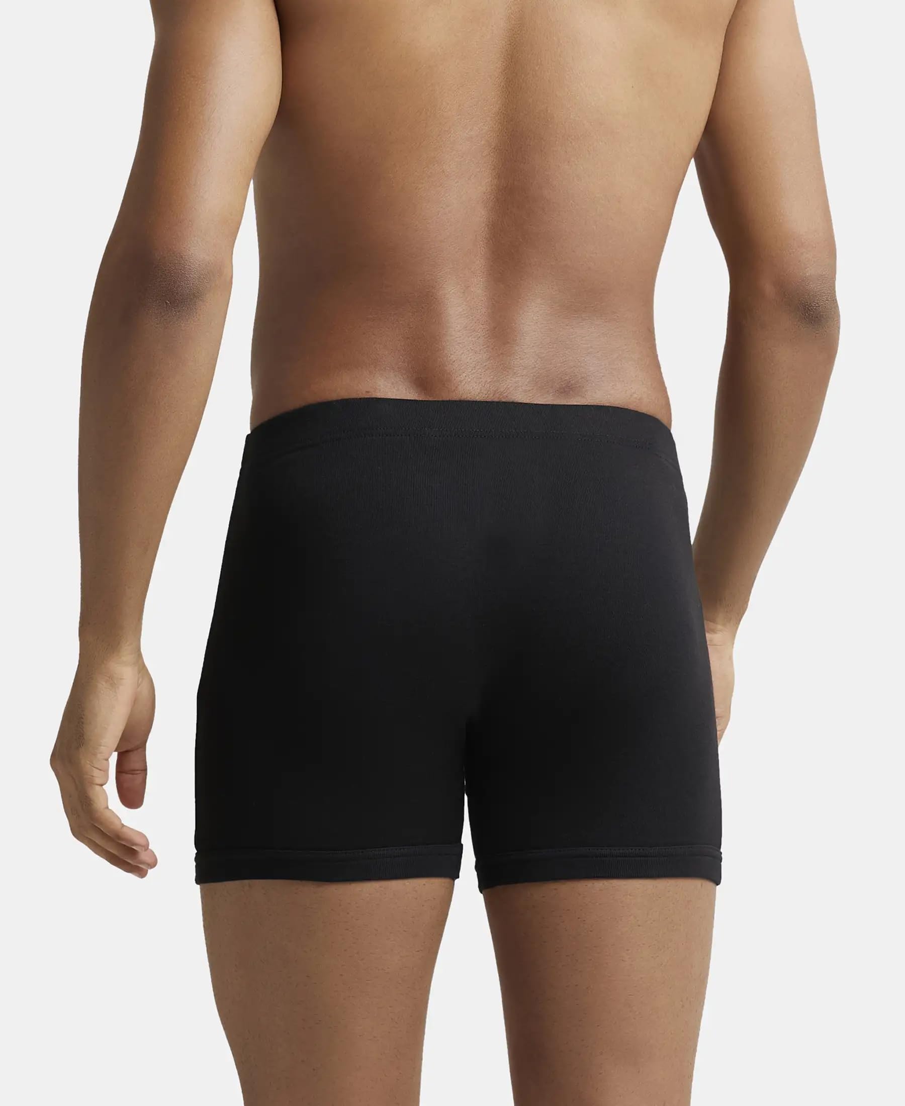 Jockey Men's Solid Boxer Brief - Cotton - Image 4