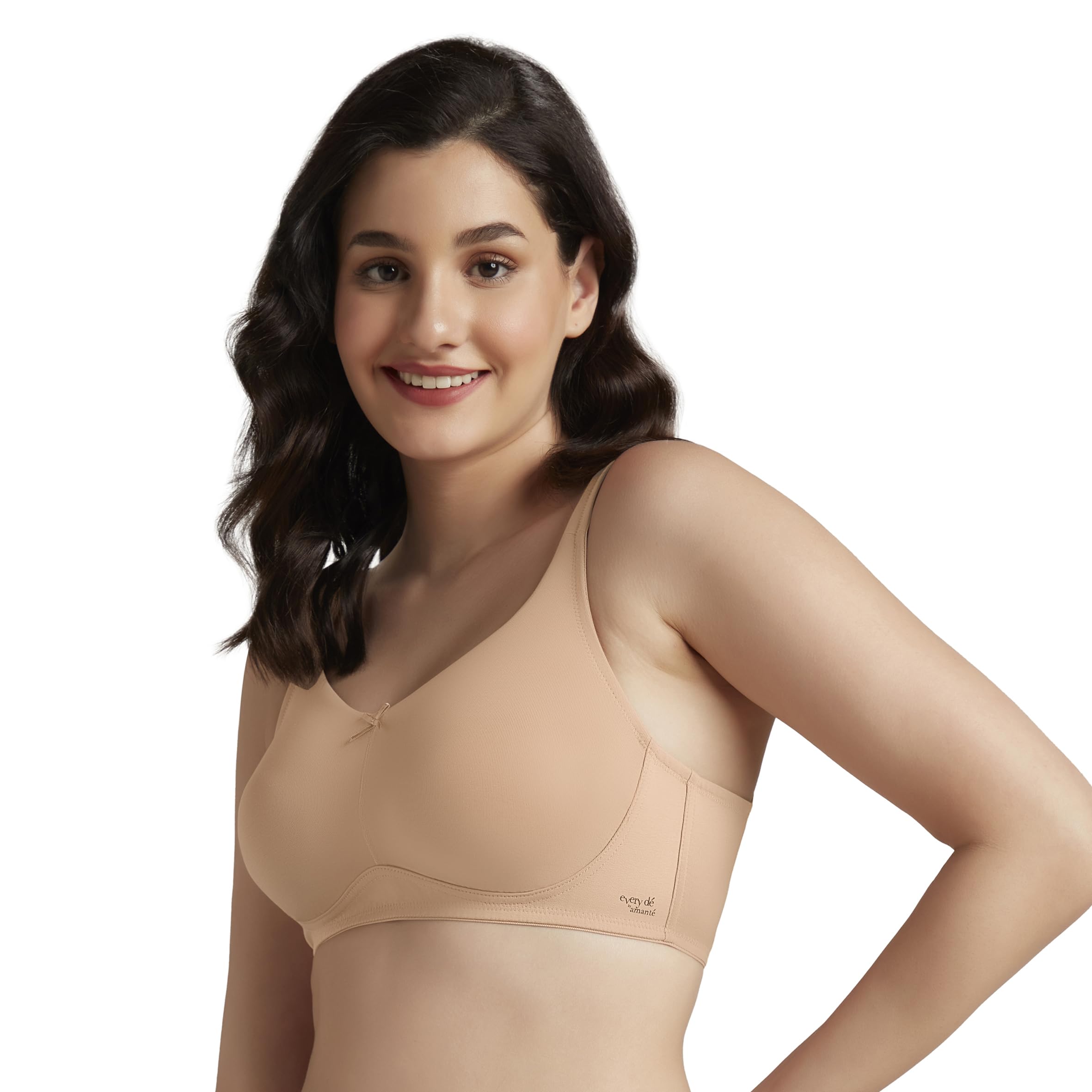 Amante Dreamy Comfort Support Bra - Nude Wireless - Image 2