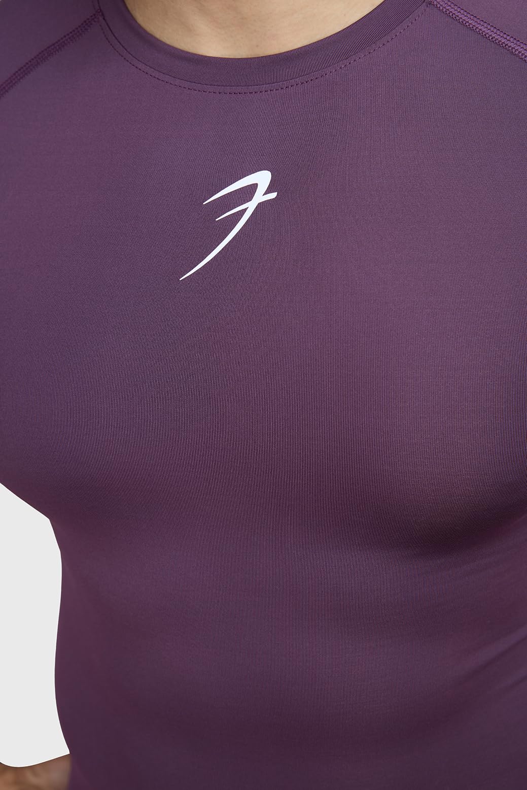 FUAARK Men's Plum Compression T-Shirt - Image 4