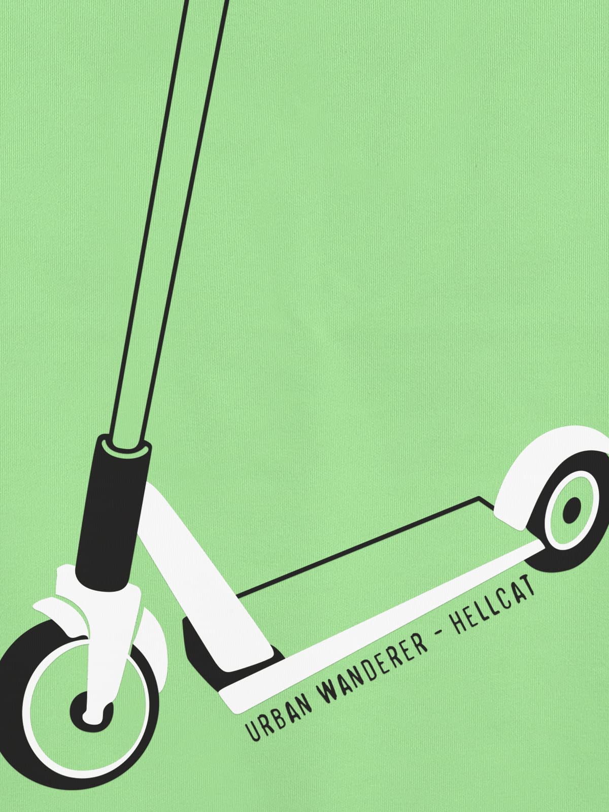 HELLCAT Pista Green Typographic T-Shirt for Boys - Image 4