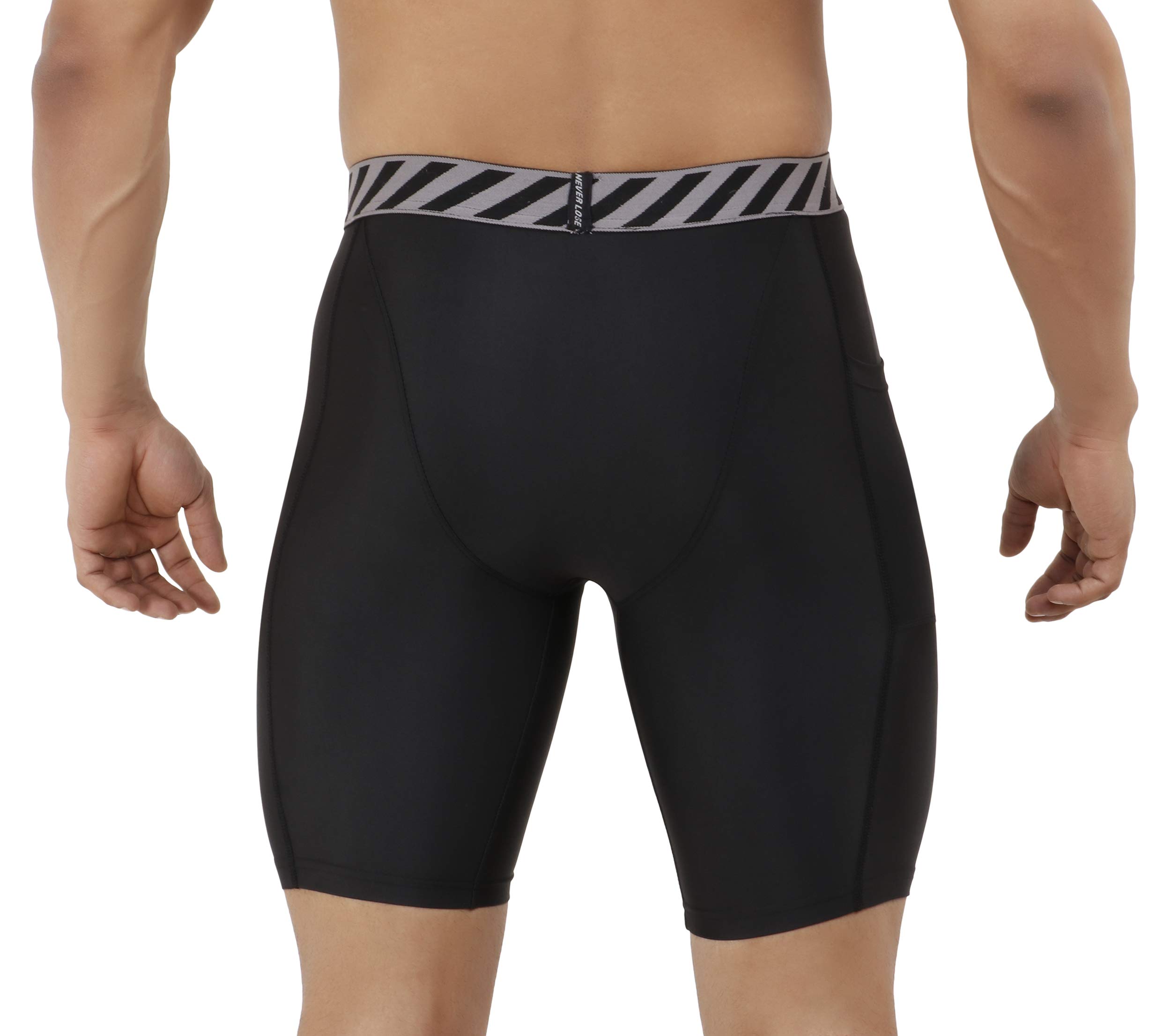 NEVER Men Compression Shorts - Image 2
