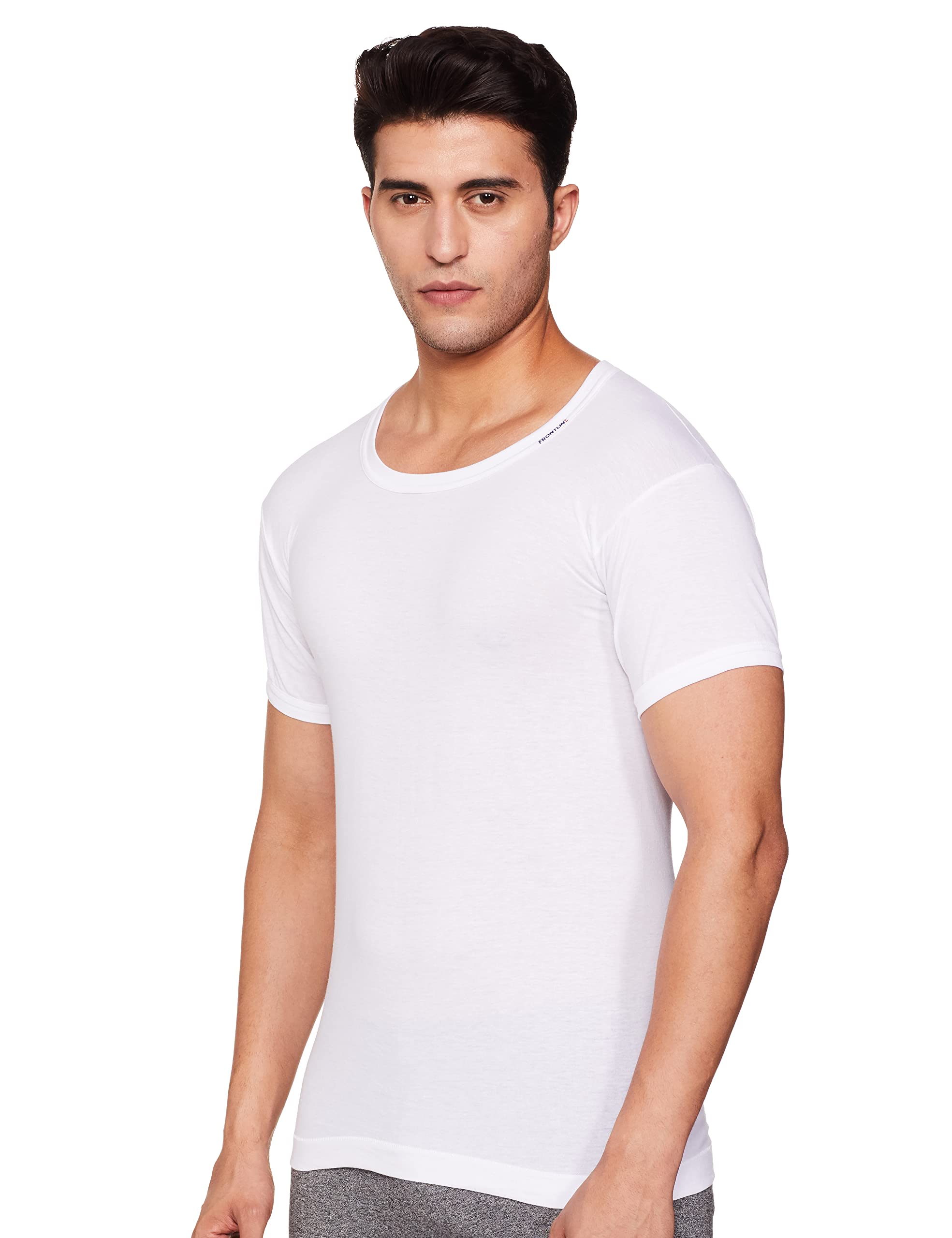 Rupa Frontline Men's Cotton Vests - White - Image 5