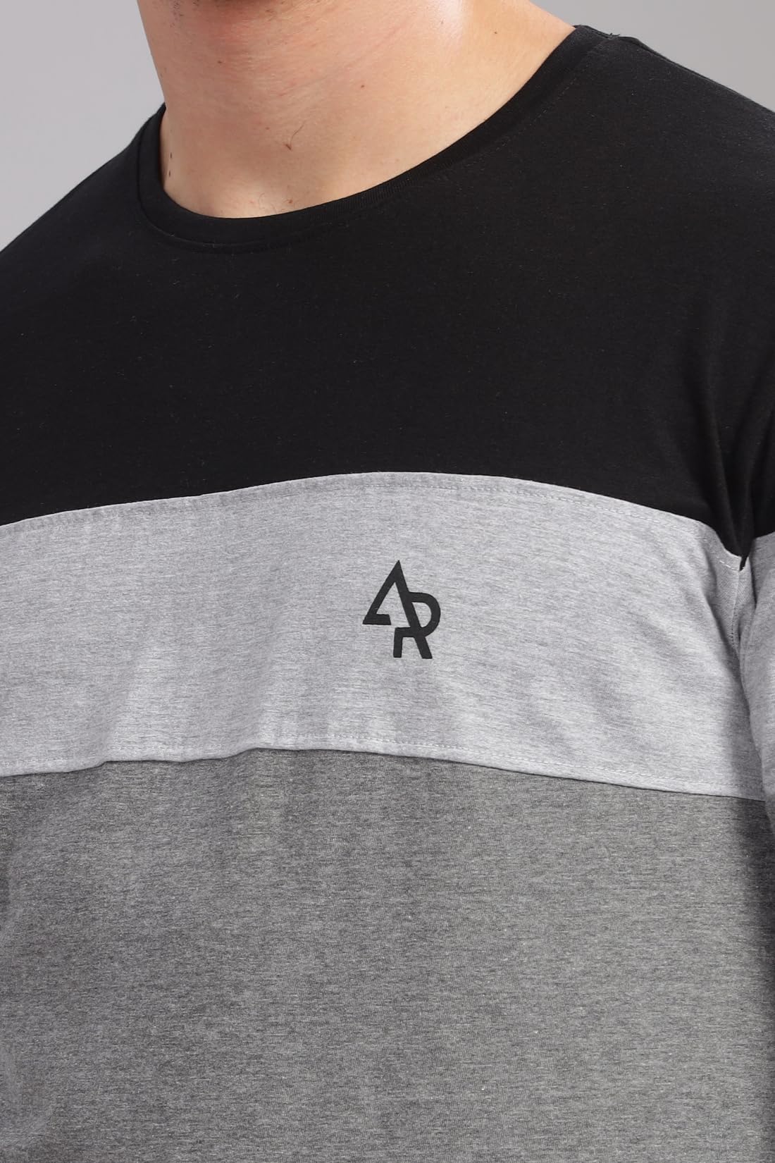 ADRO Colorblock Full Sleeve Tshirt for Men - Image 4