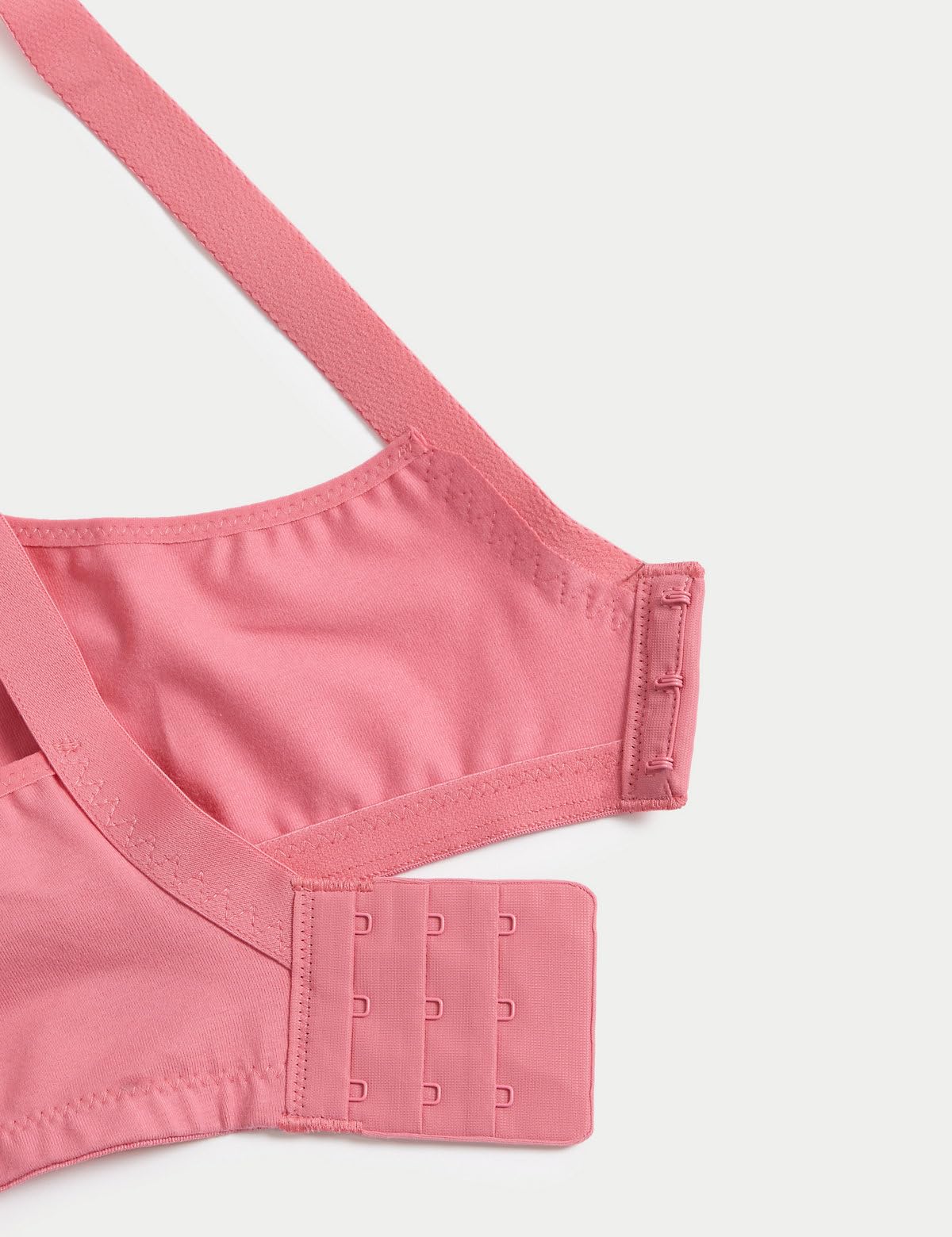 Marks & Spencer Women's Cotton Wire Free Bra - Bright Rose - Image 5