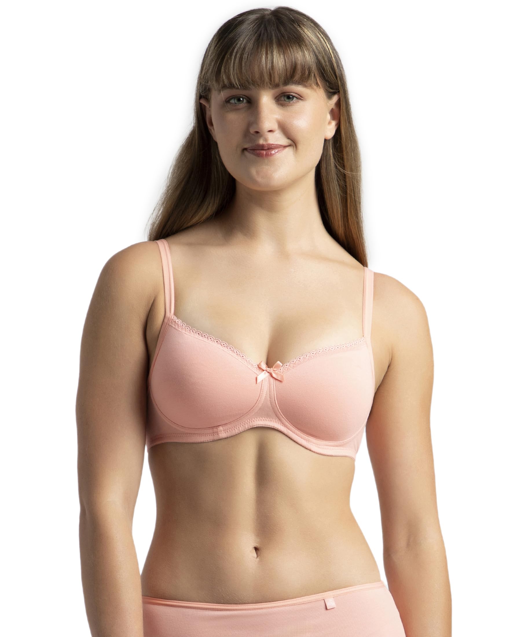 Jockey Candlelight Peach Wirefree Bra