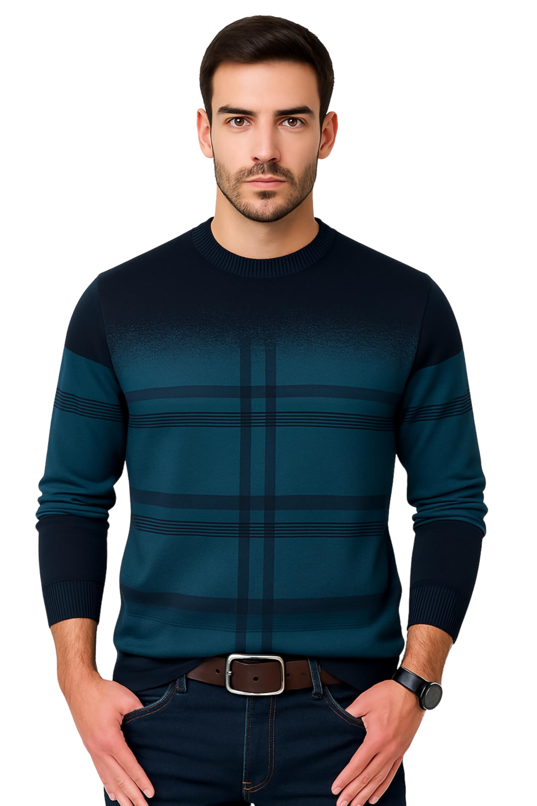 CuTiE BoYz Men's Green Printed T-Shirt