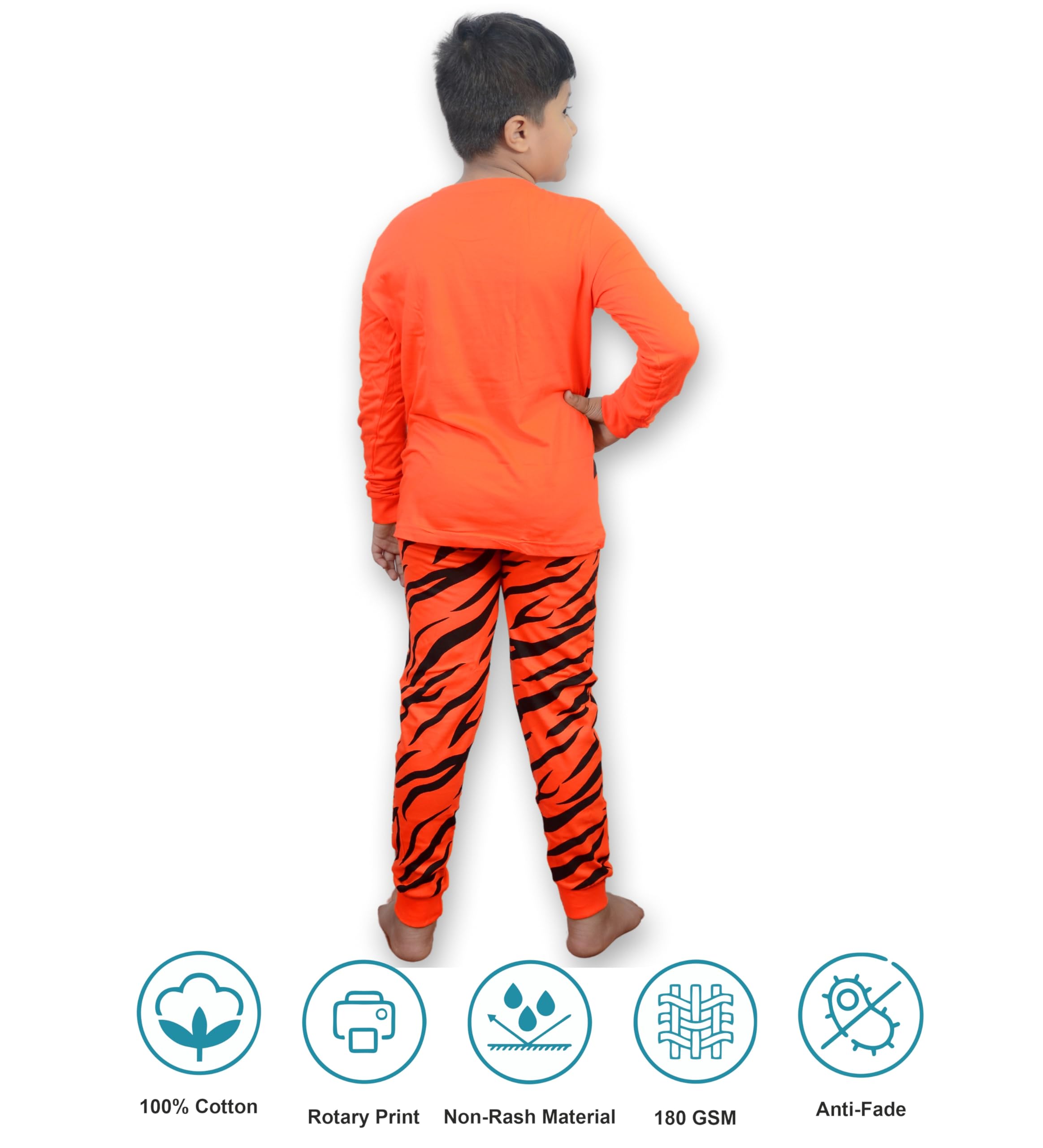 Hestia Kids Boys Night Suit Cotton - Image 5