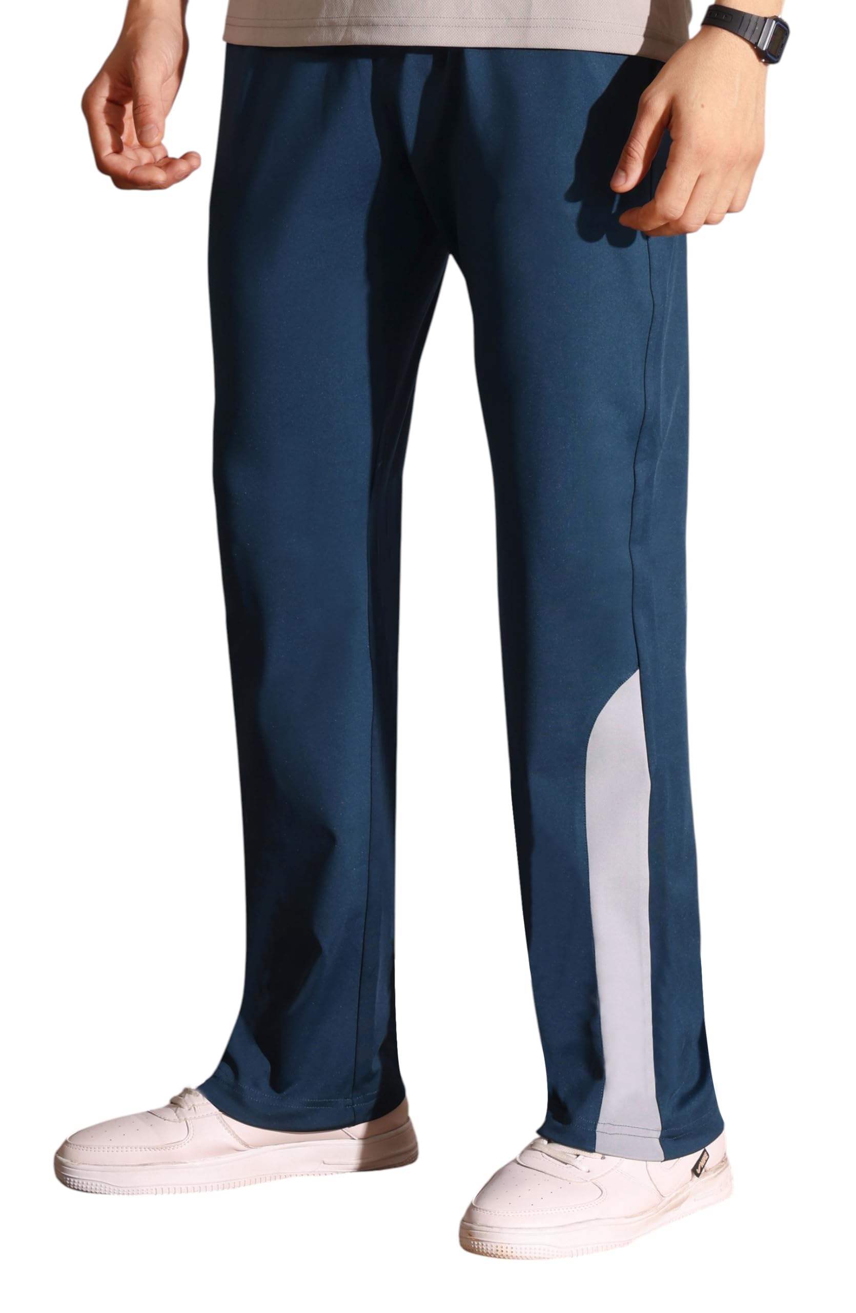 Flapfit Men's Track Pants - Airforce Blue