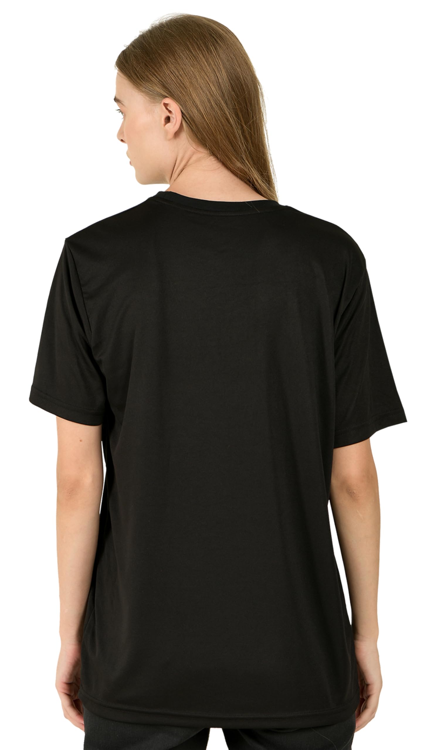 SHAUN Black Dryfit T-Shirt for Women - Image 2